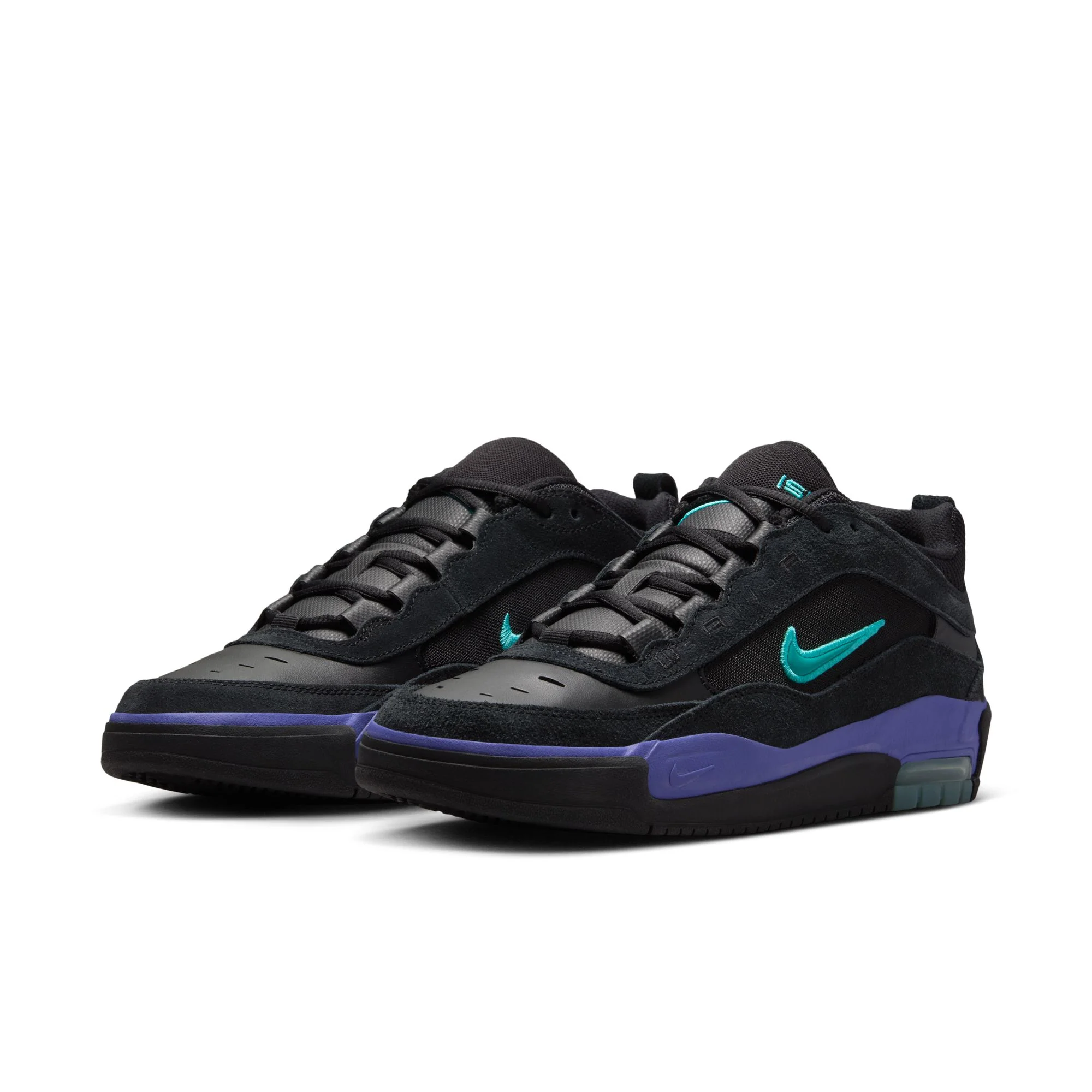 NIKE SB ISHOD 2 AIR MAX BLACK / DUSTY CACTUS-BLACK-PERSIAN VIOLET - Image 2