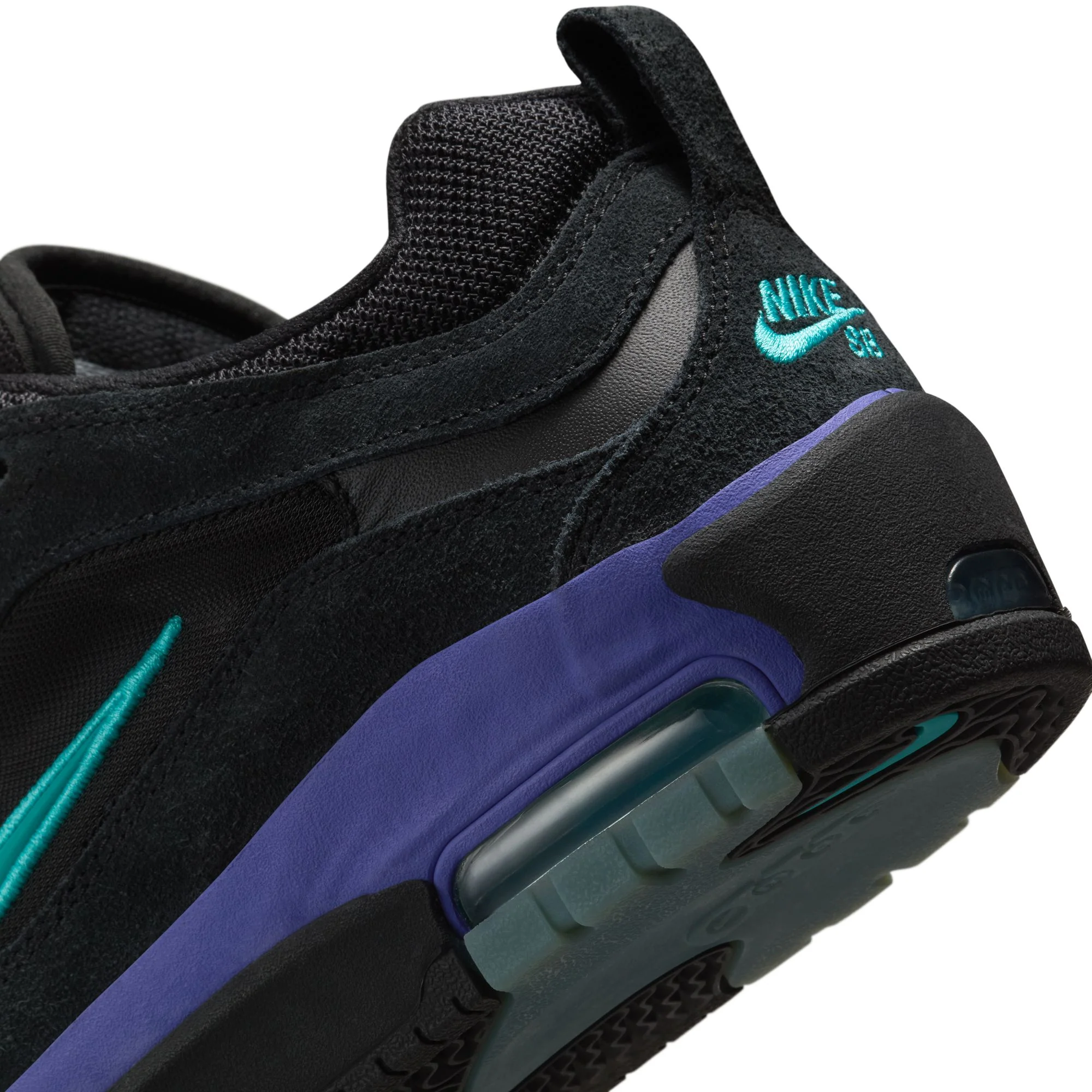 NIKE SB ISHOD 2 AIR MAX BLACK / DUSTY CACTUS-BLACK-PERSIAN VIOLET - Image 6