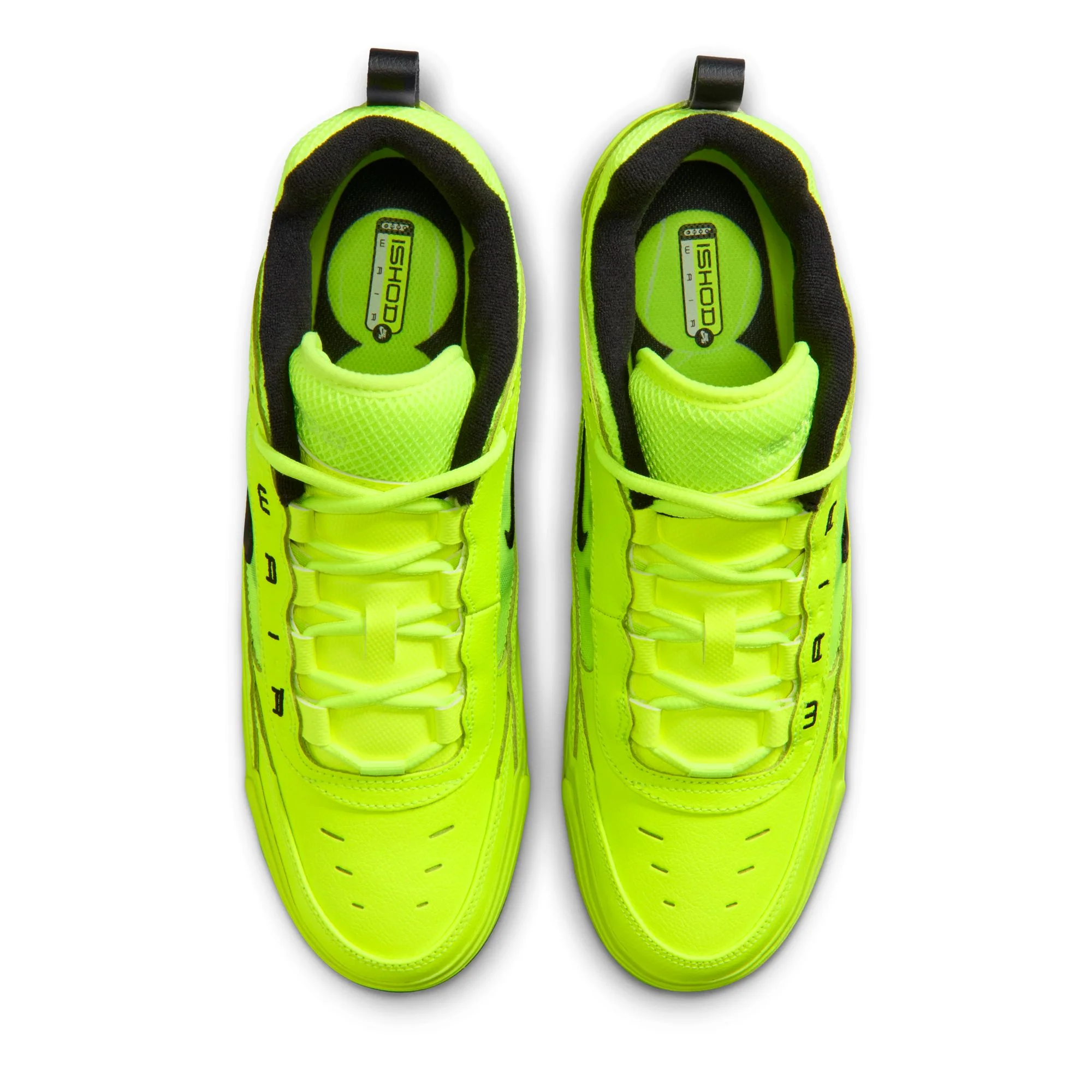NIKE SB ISHOD 2 AIR MAX VOLT / BLACK-VOLT-BLACK - Image 4