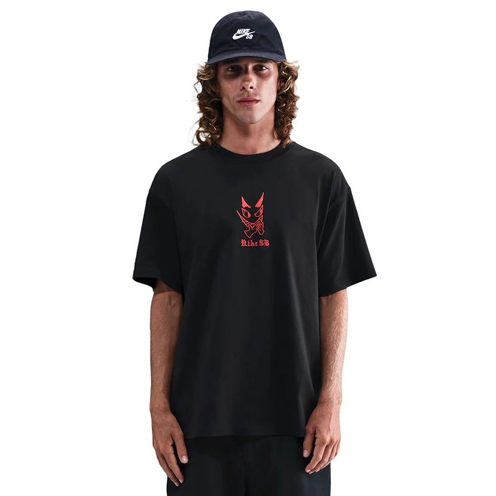 NIKE SB KRAMPUS SKATE TEE BLACK