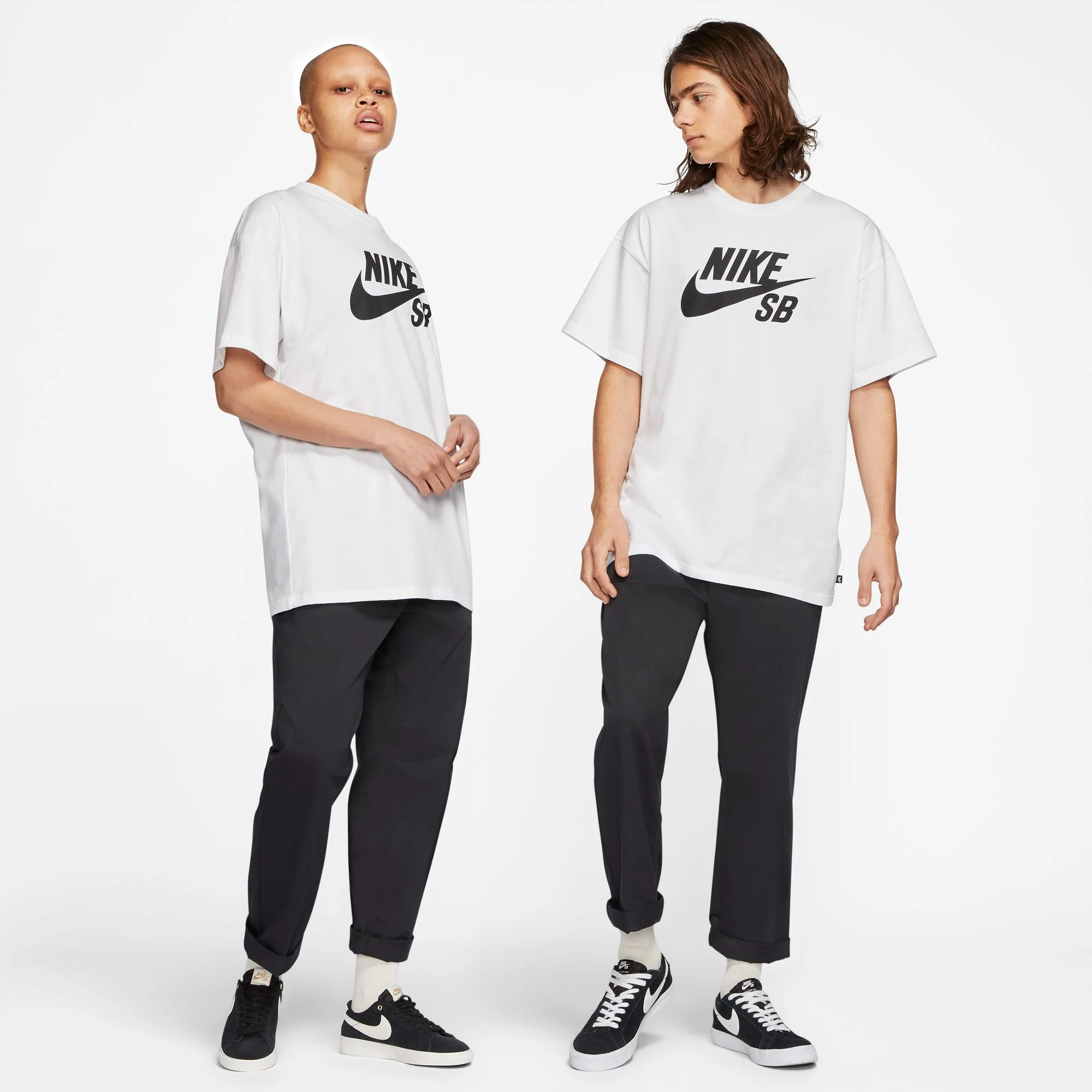 NIKE SB LOGO SKATE TEE WHITE - Image 4