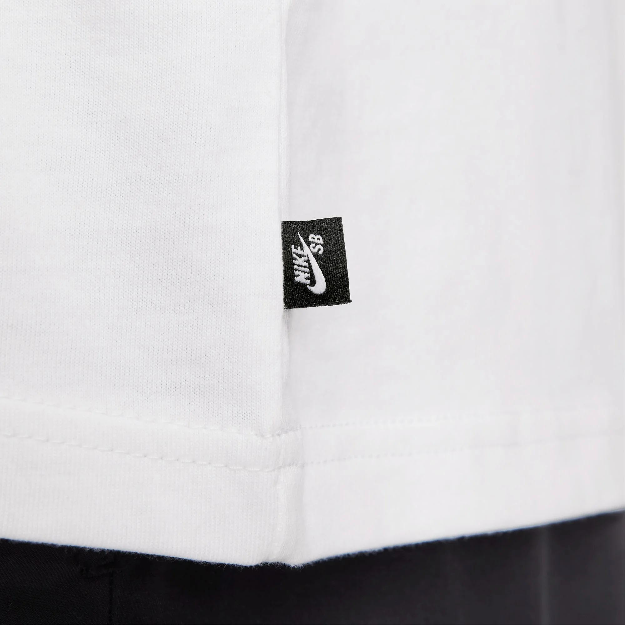 NIKE SB LOGO SKATE TEE WHITE - Image 5