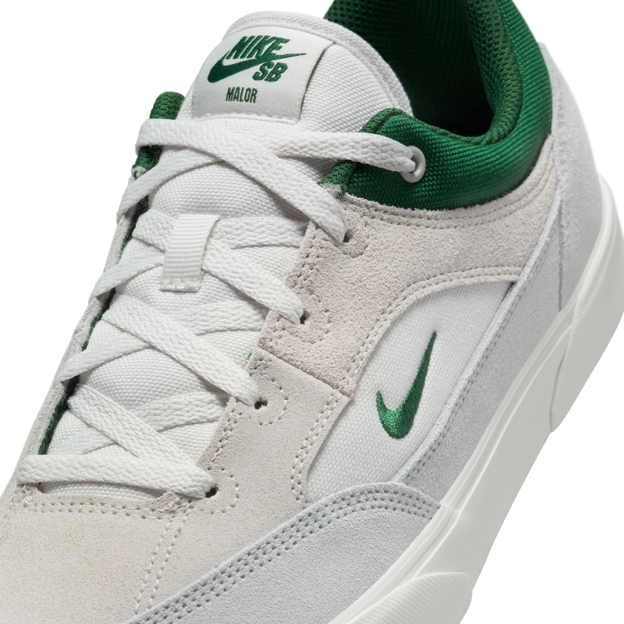 NIKE SB MALOR PLATINUM TINT/FIR-WOLF GREY - Image 5