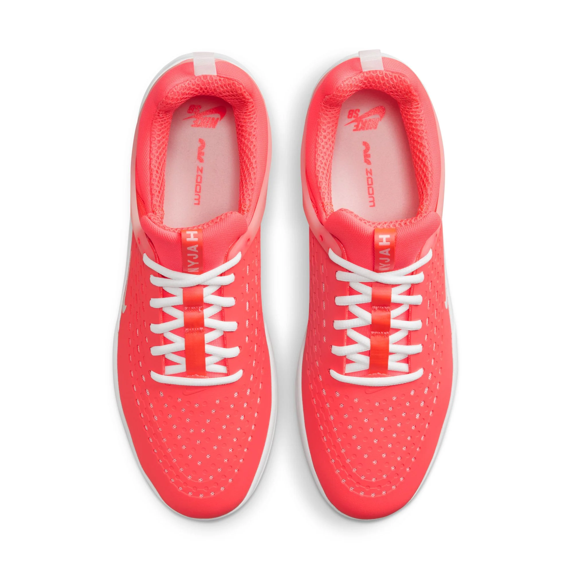 NIKE SB NYJAH 3 ZOOM HOT PUNCH / WHITE - Image 2