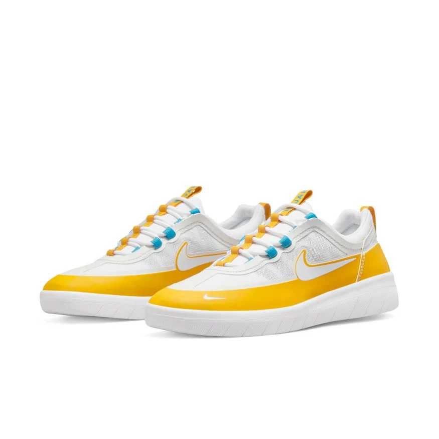 NIKE SB NYJAH FREE II DARK SULFUR/WHITE-LASER BLUE - Image 7