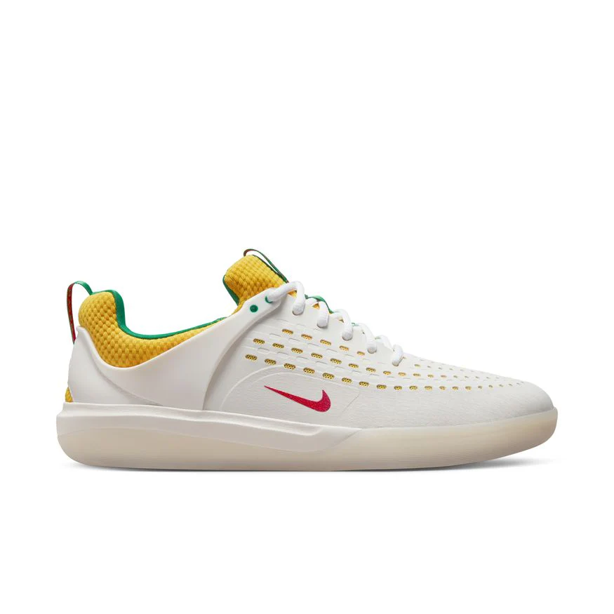 NIKE SB NYJAH 3 PRM SUMMIT WHITE/BLACK-TOUR YELLOW