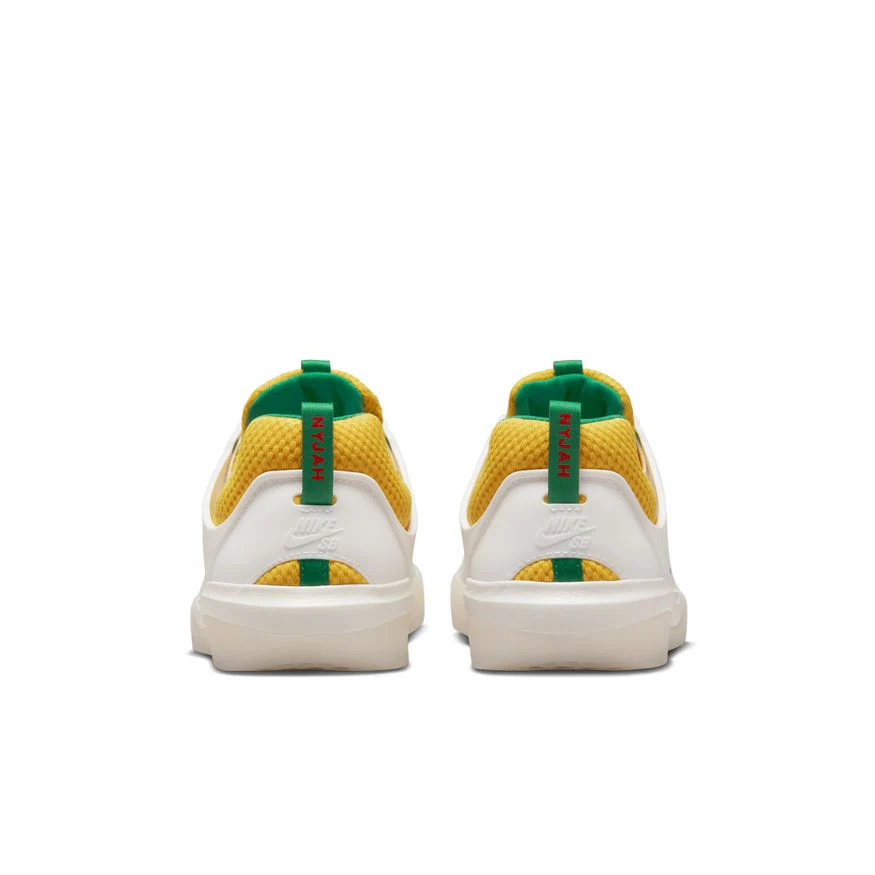 NIKE SB NYJAH 3 PRM SUMMIT WHITE/BLACK-TOUR YELLOW - Image 7