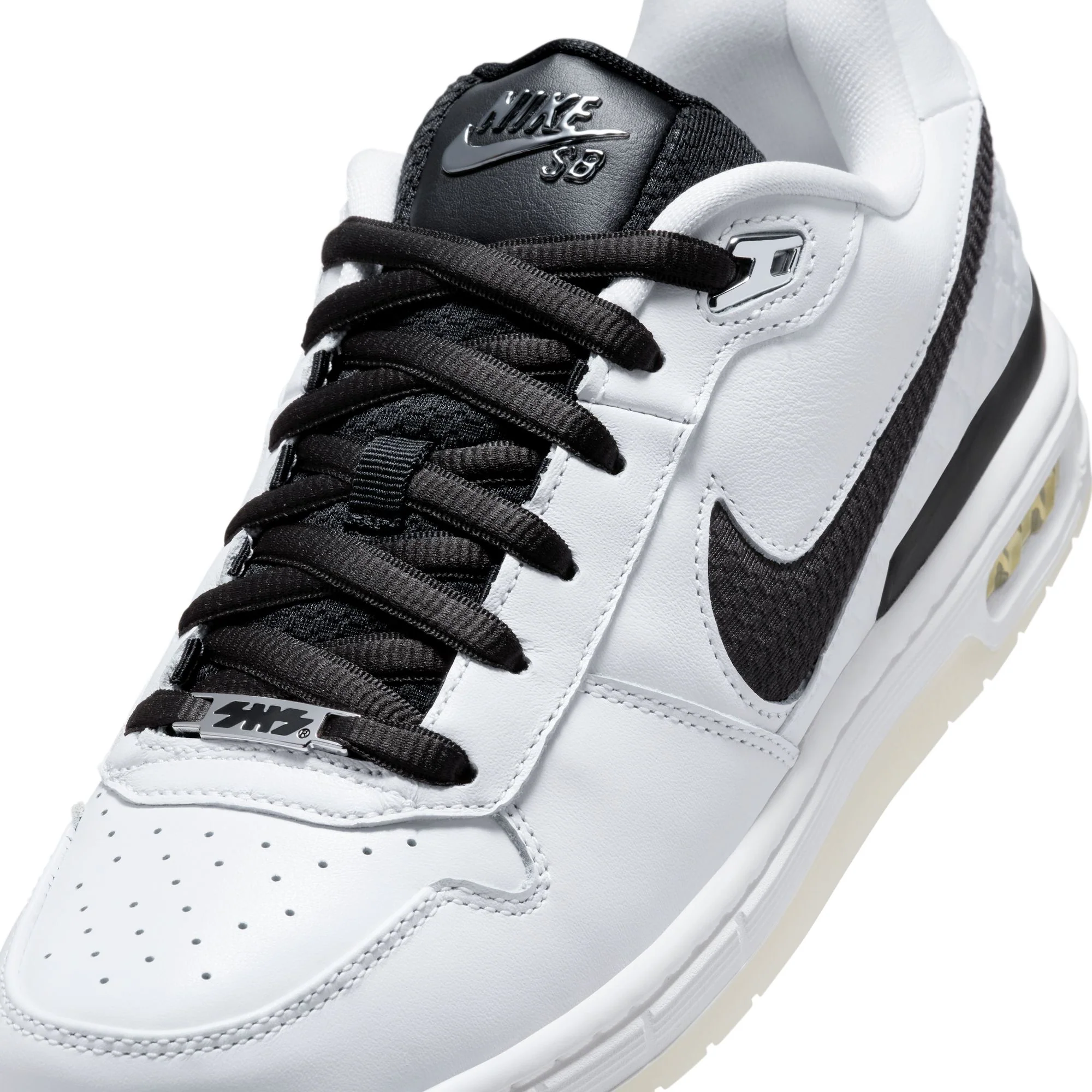 NIKE SB P-ROD 1 ZOOM AIR LOW 20 YEARS WHITE/BLACK-WHITE-CLEAR - Image 7