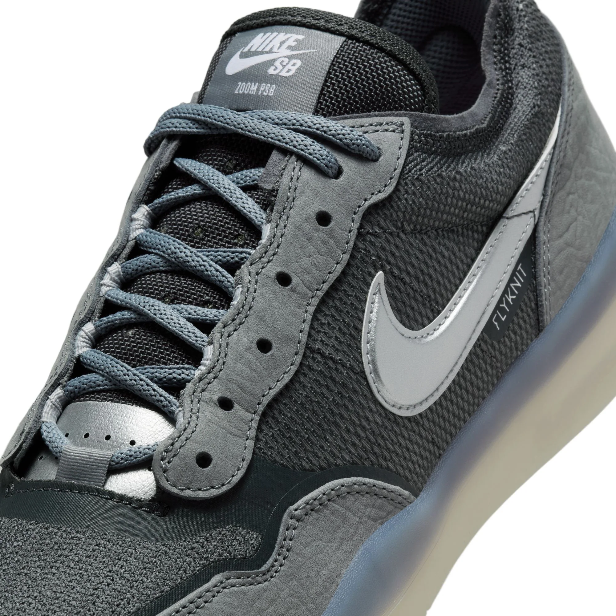 NIKE SB PS8 COOL GREY / METALLIC SILVER - Image 2