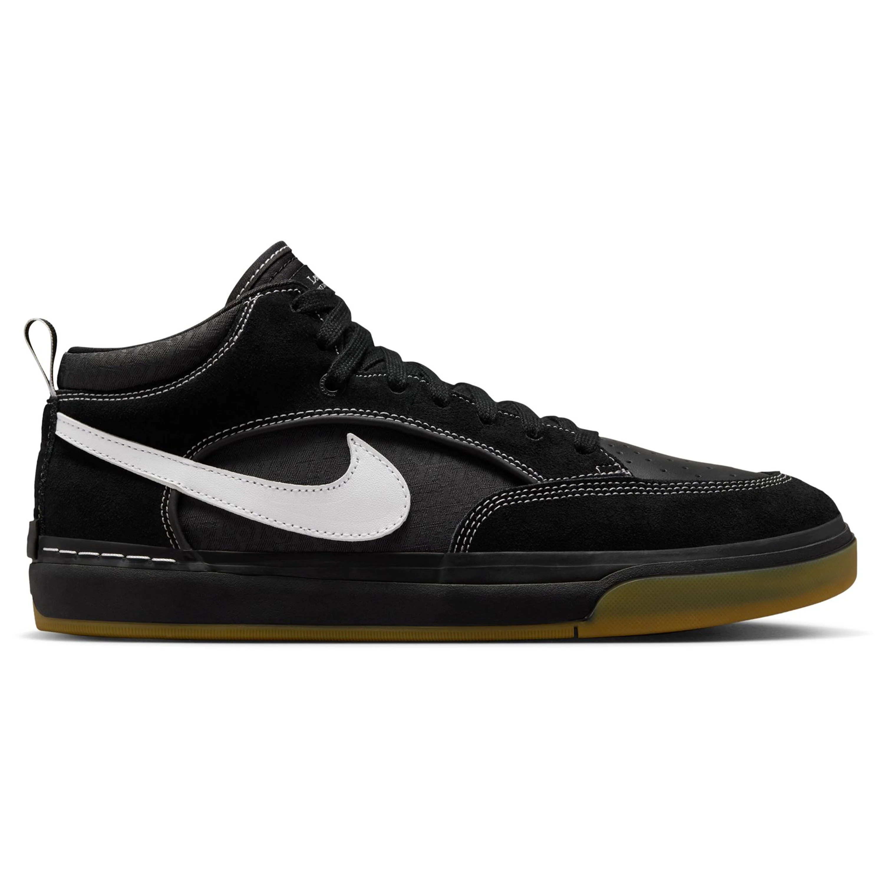 NIKE SB REACT LEO BLACK / WHITE-BLACK-GUM