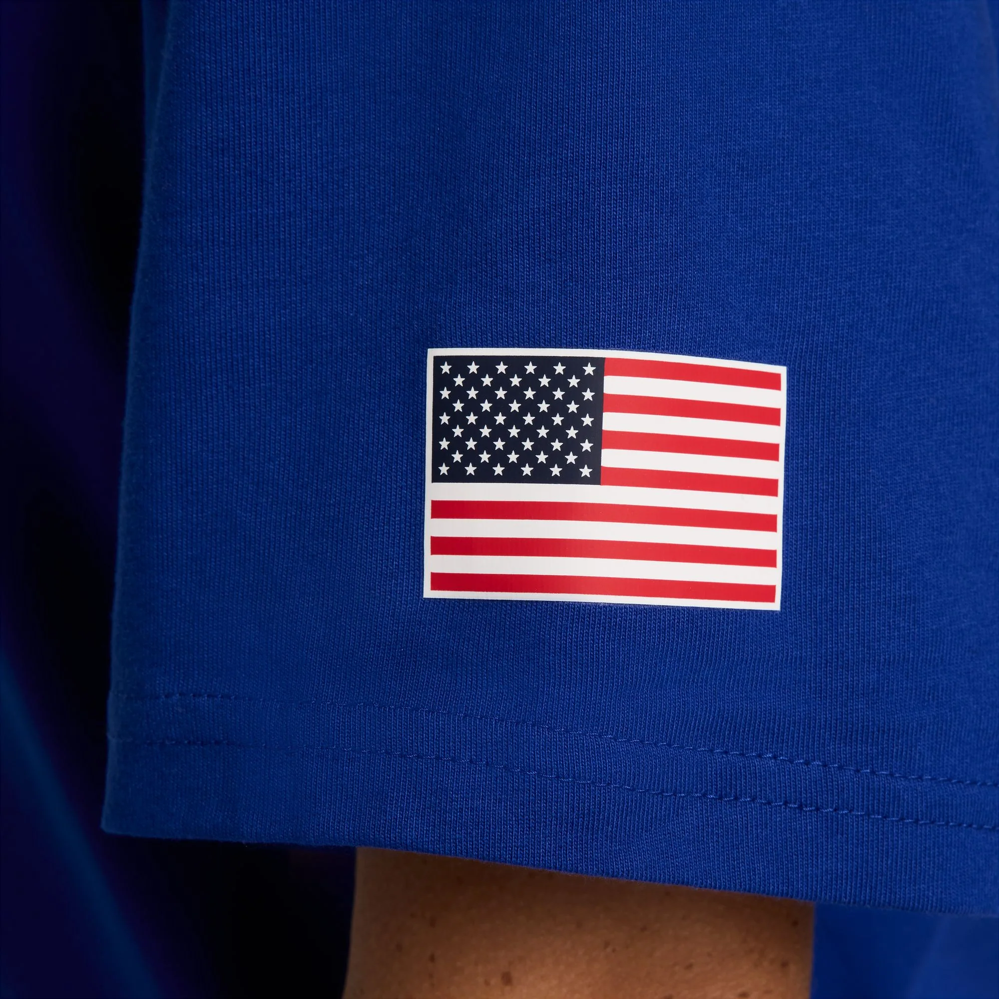 NIKE SB 2024 FEDERATION KIT SKATE TEE USA OLD ROYAL - Image 4
