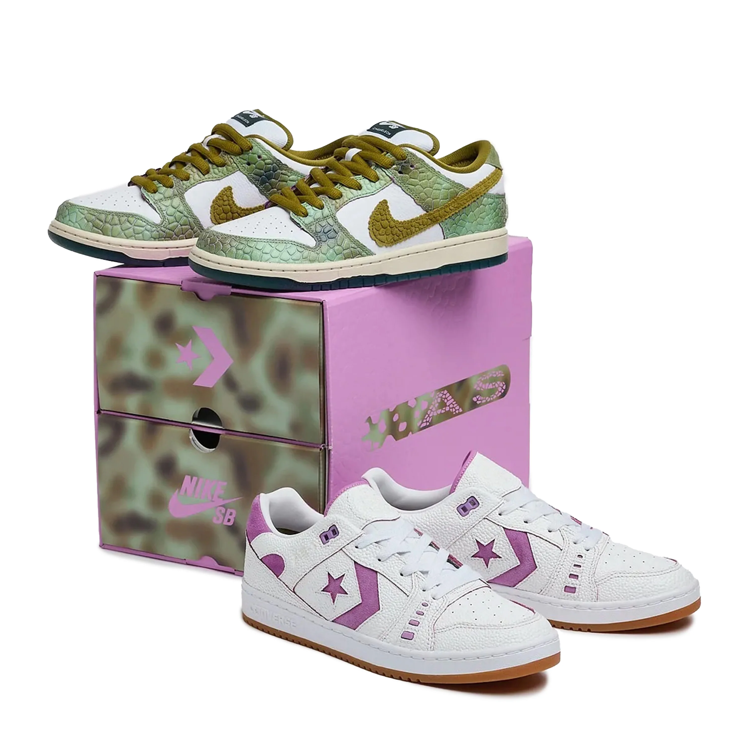 *Raffle Winner* NIKE SB X CONVERSE CONS "CHAMELEON" DOUBLE BOX