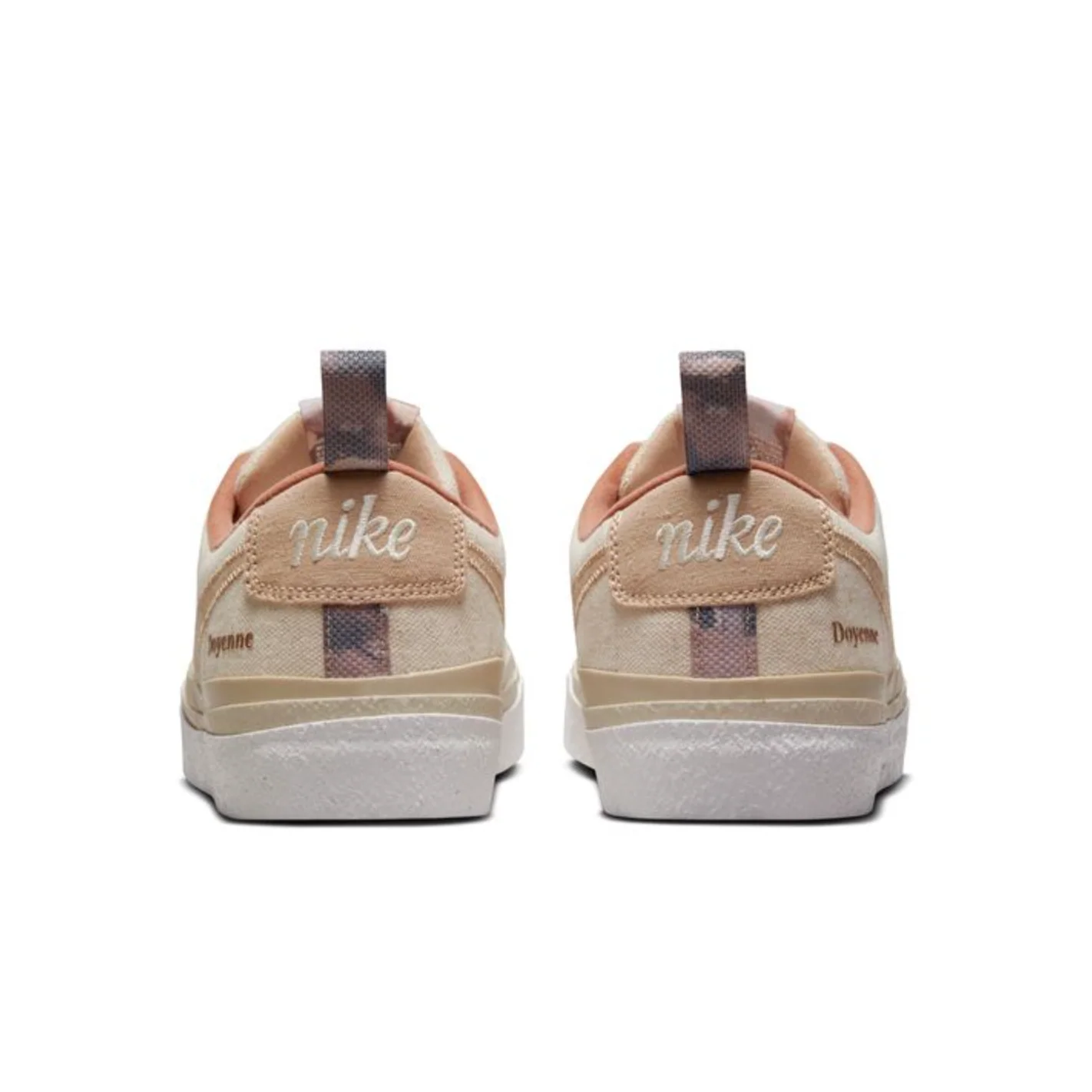 NIKE SB x DOYENNE BLAZER LOW QS COCONUT MILK / RATTAN-LIMESTONE - Image 6
