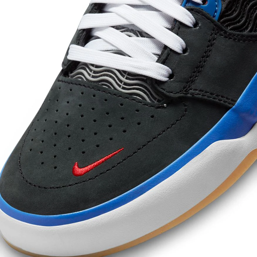 NIKE SB x NBA ISHOD PRM BLACK / UNIVERSITY RED-HYPER ROYAL - Image 3