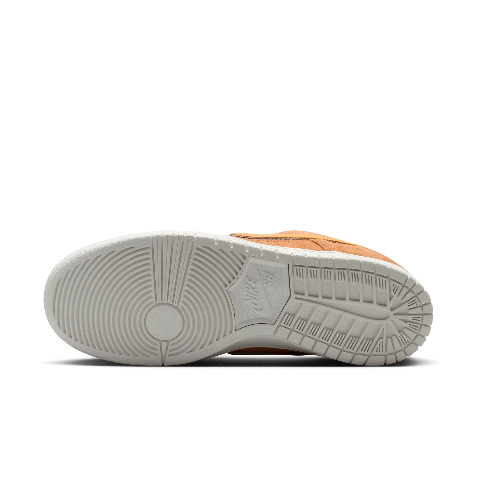 NIKE SB X NOTE SKATE DUNK LOW PRO FLAX / HONEYCOMB-SUMMIT WHITE-SAIL-GREEN SPARK-UNIVERSITY RED - Image 7