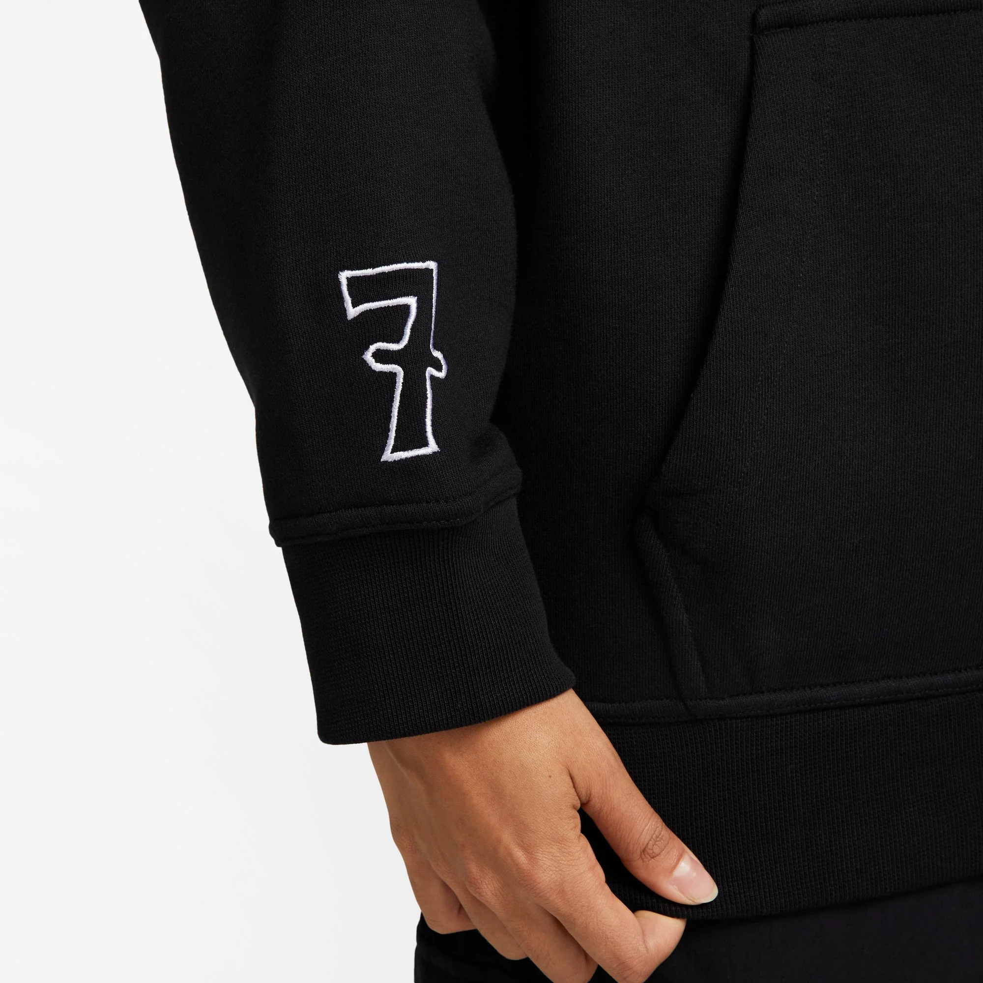NIKE SB YUTO FLEECE HOODIE BLACK - Image 2