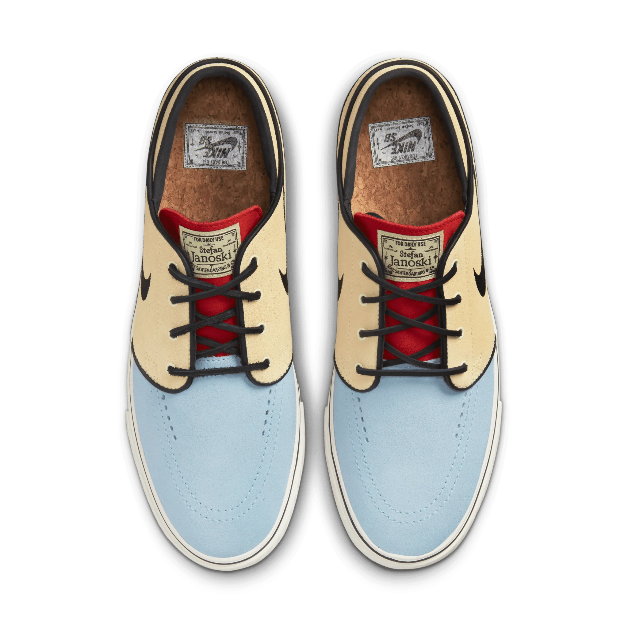 NIKE SB ZOOM JANOSKI OG+ ALABASTER / CHILE RED - Image 3