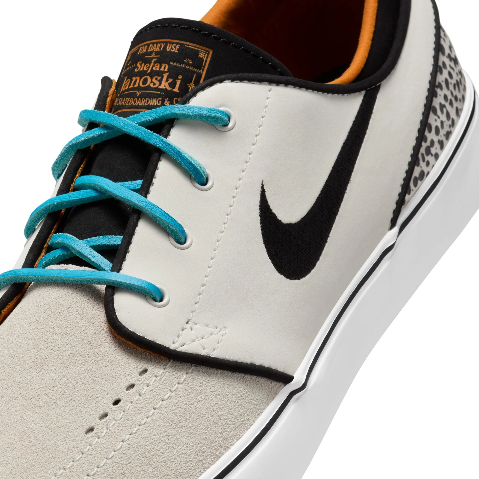 NIKE SB ZOOM JANOSKI OG+ ELECTRIC PHANTOM/CHLORINE BLUE-BLACK - Image 2