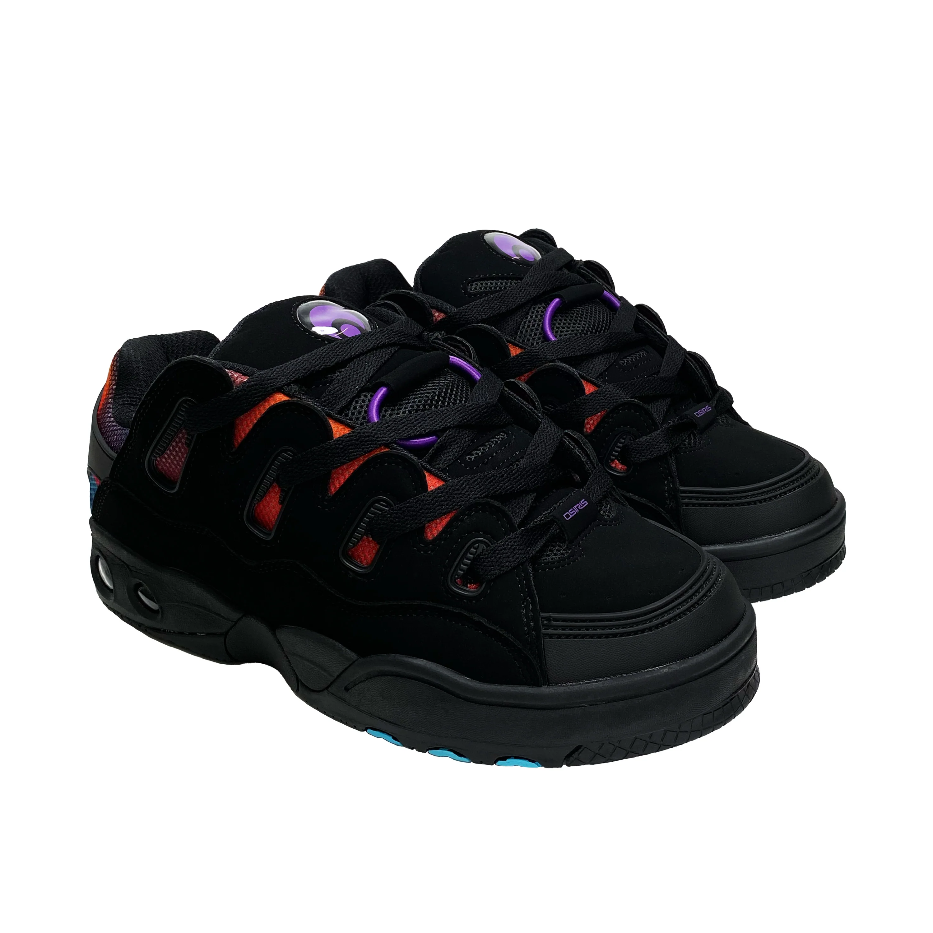 OSIRIS D3 OG BLACK / BLACK / MULTI - Image 2