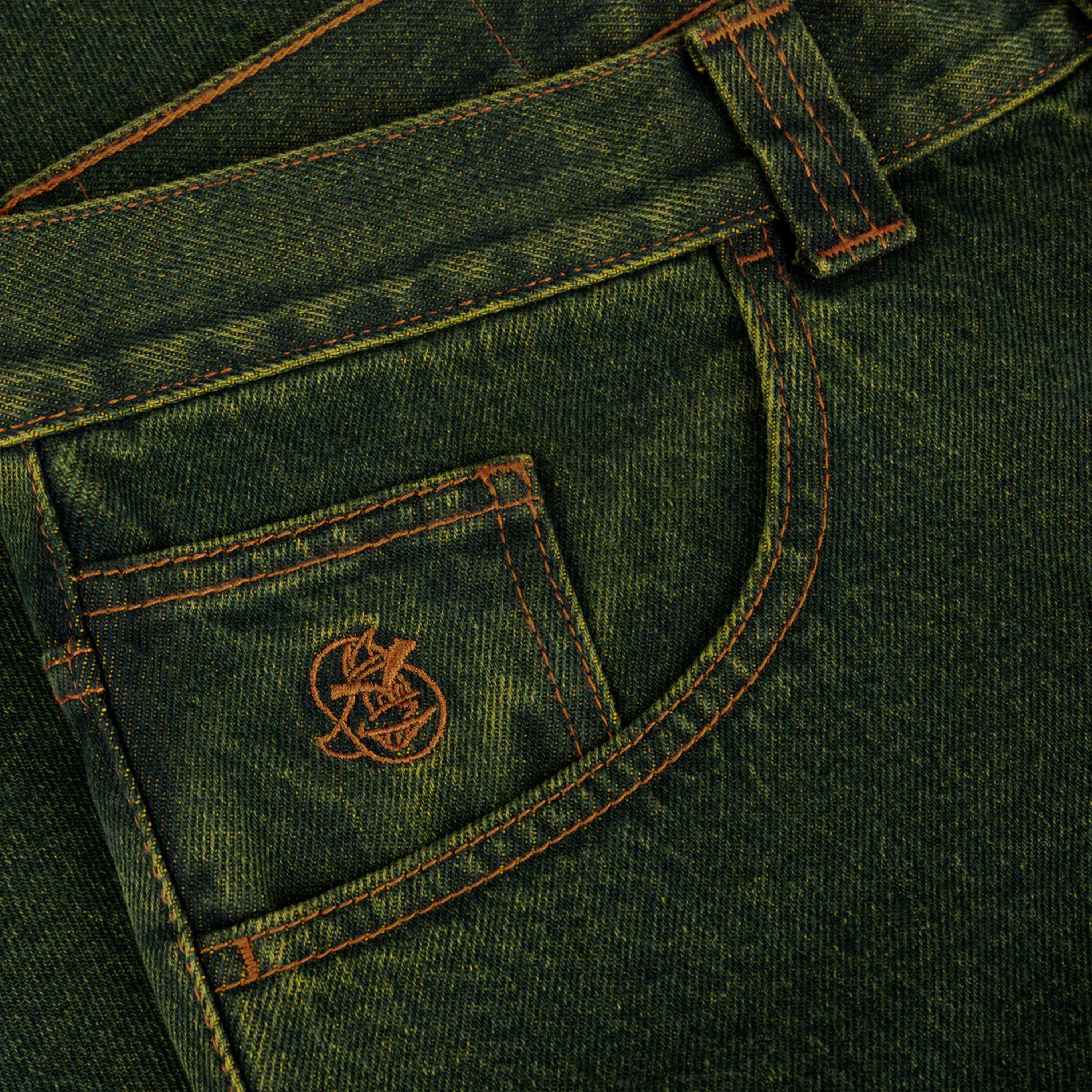 POLAR '93! DENIM CHARTREUSE / BLUE - Image 3