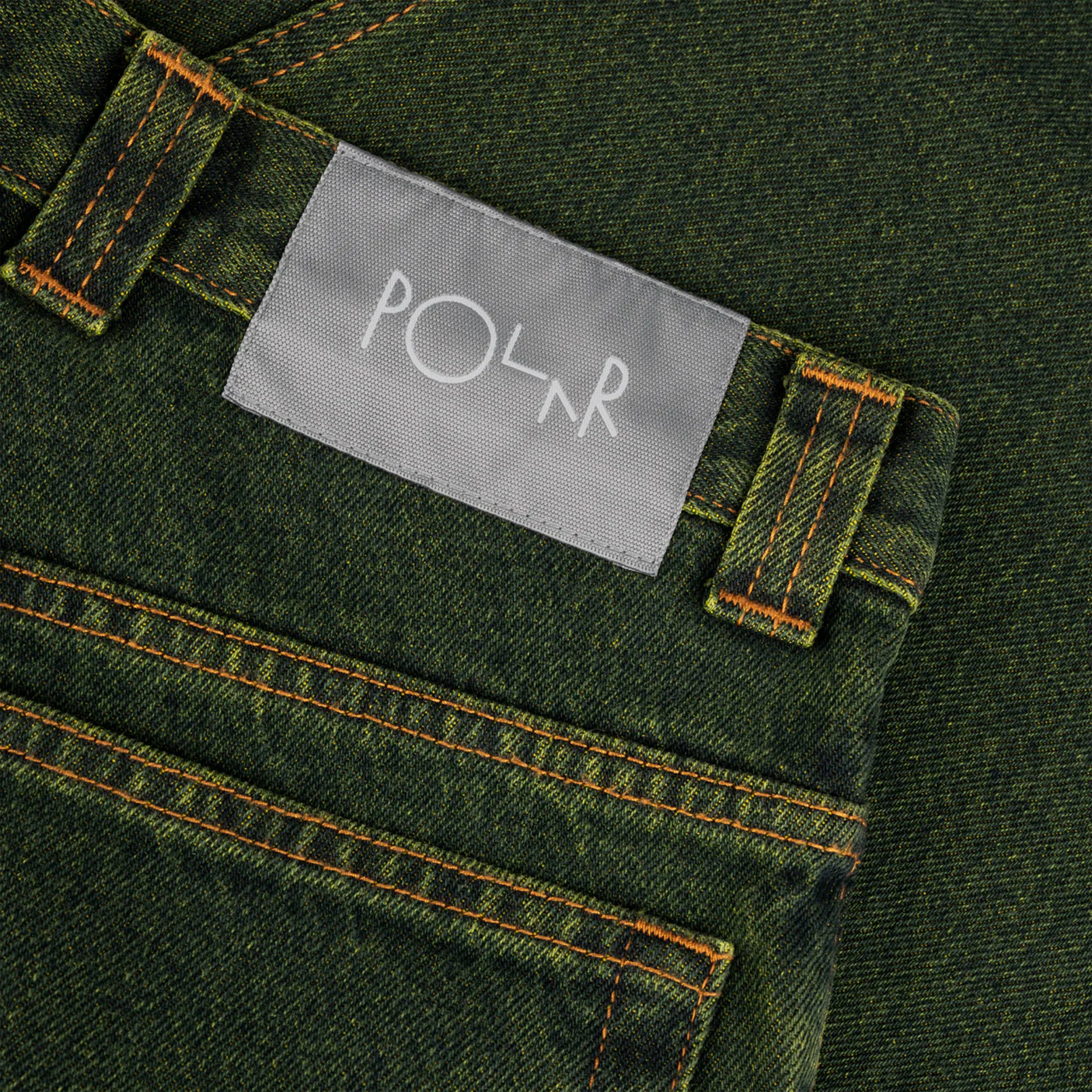 POLAR '93! DENIM CHARTREUSE / BLUE - Image 4