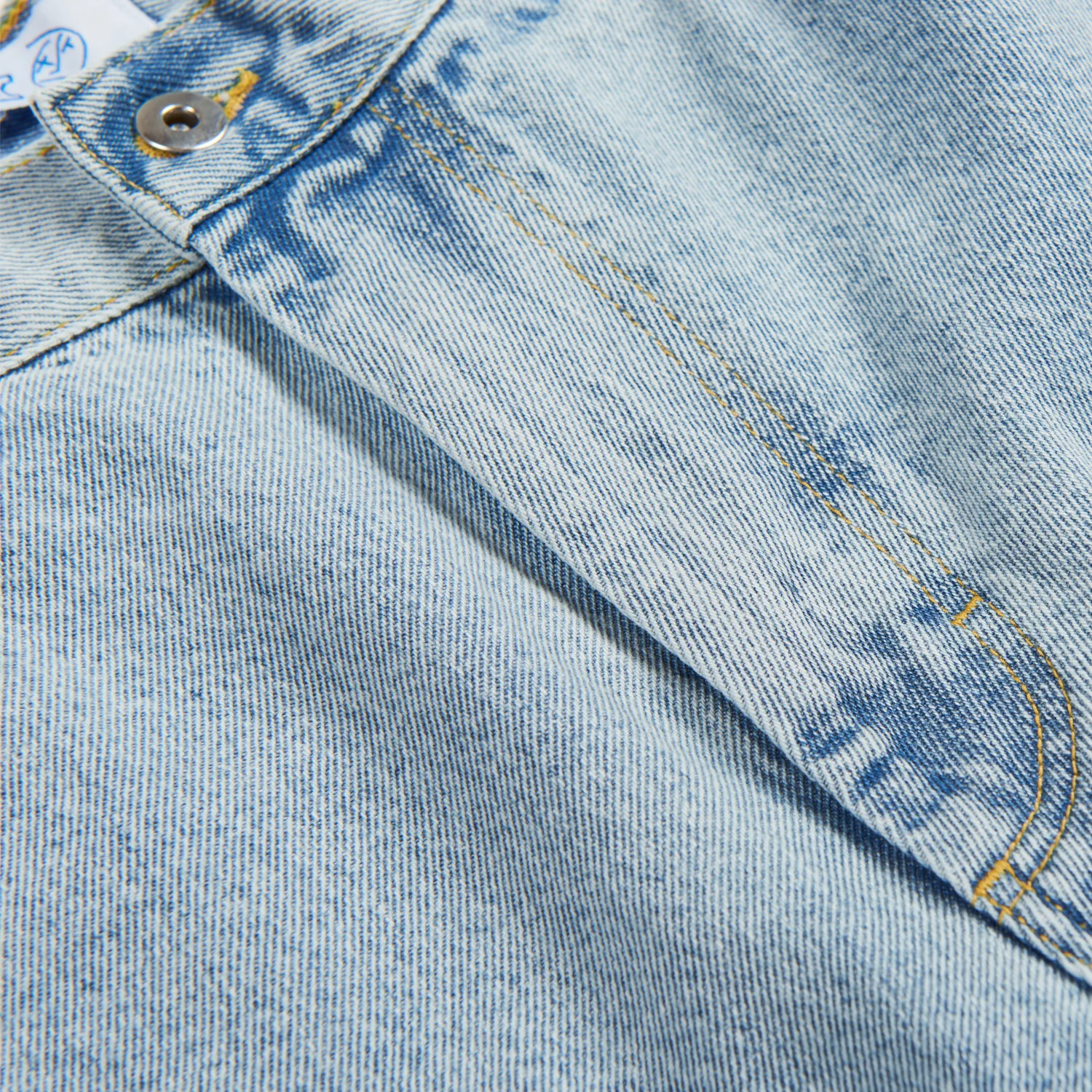 POLAR BIG BOY SHORTS LIGHT BLUE - Image 4