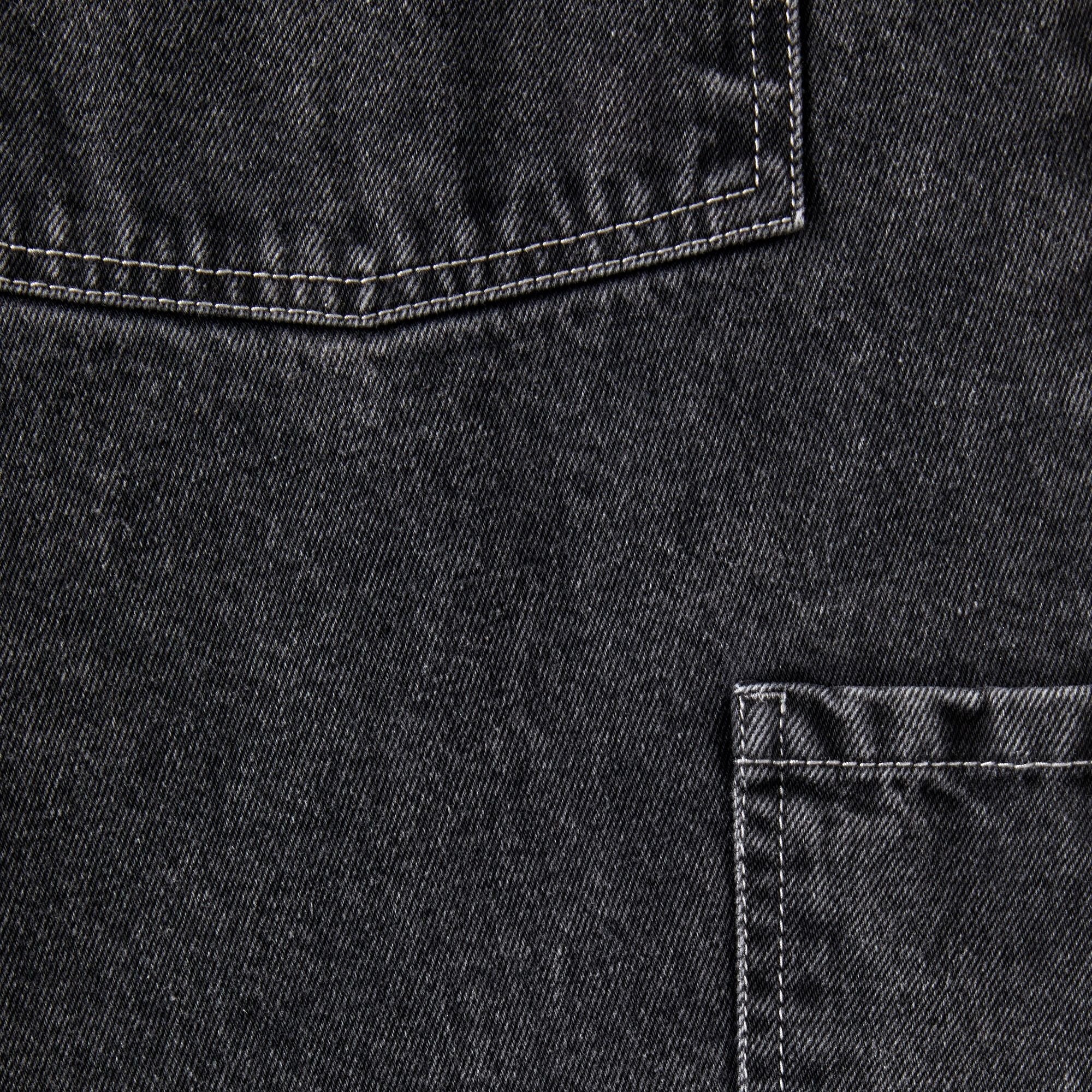 POLAR BIG BOY WORK PANTS WASHED BLACK - Image 3