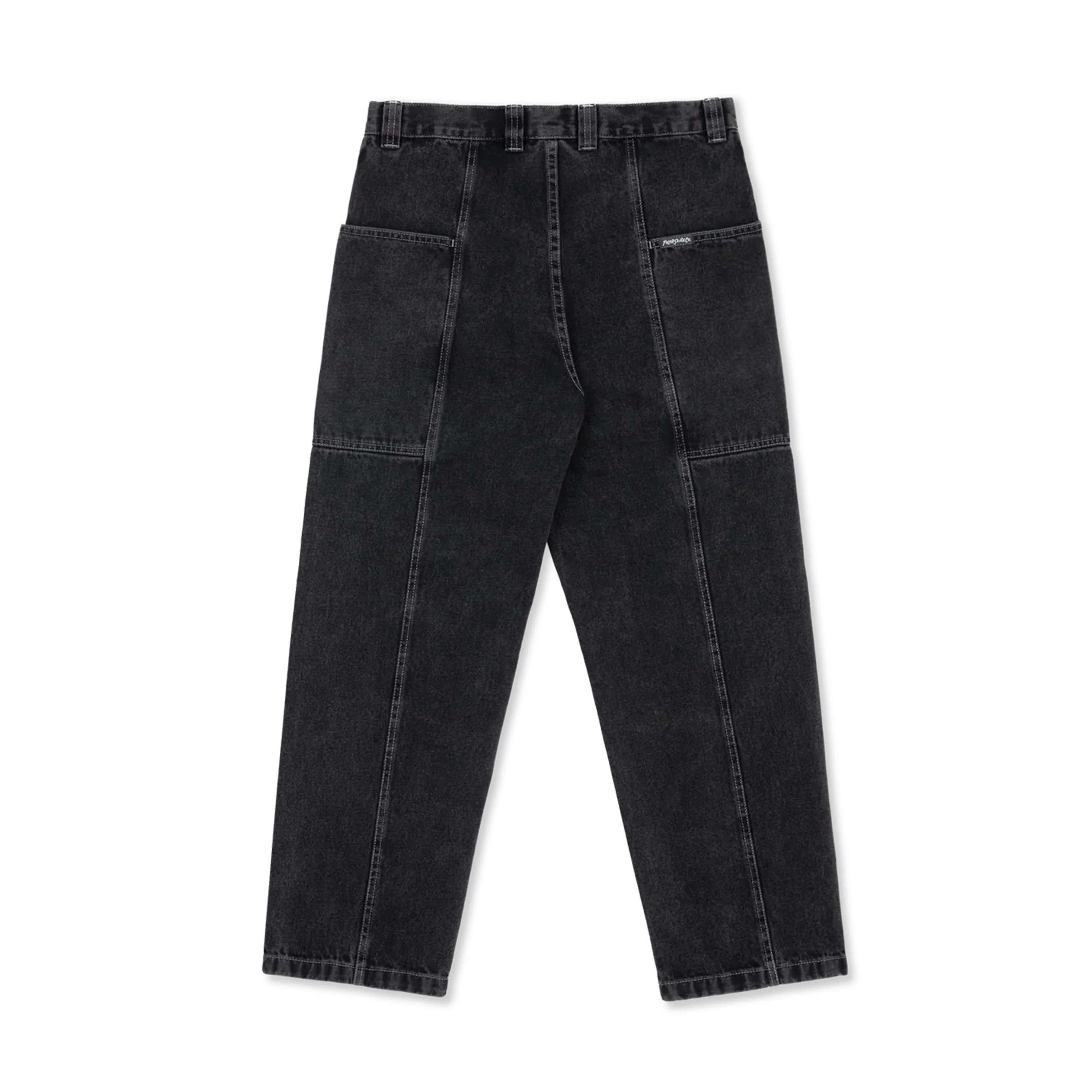 POLAR JIRO PANTS SILVER BLACK - Image 2