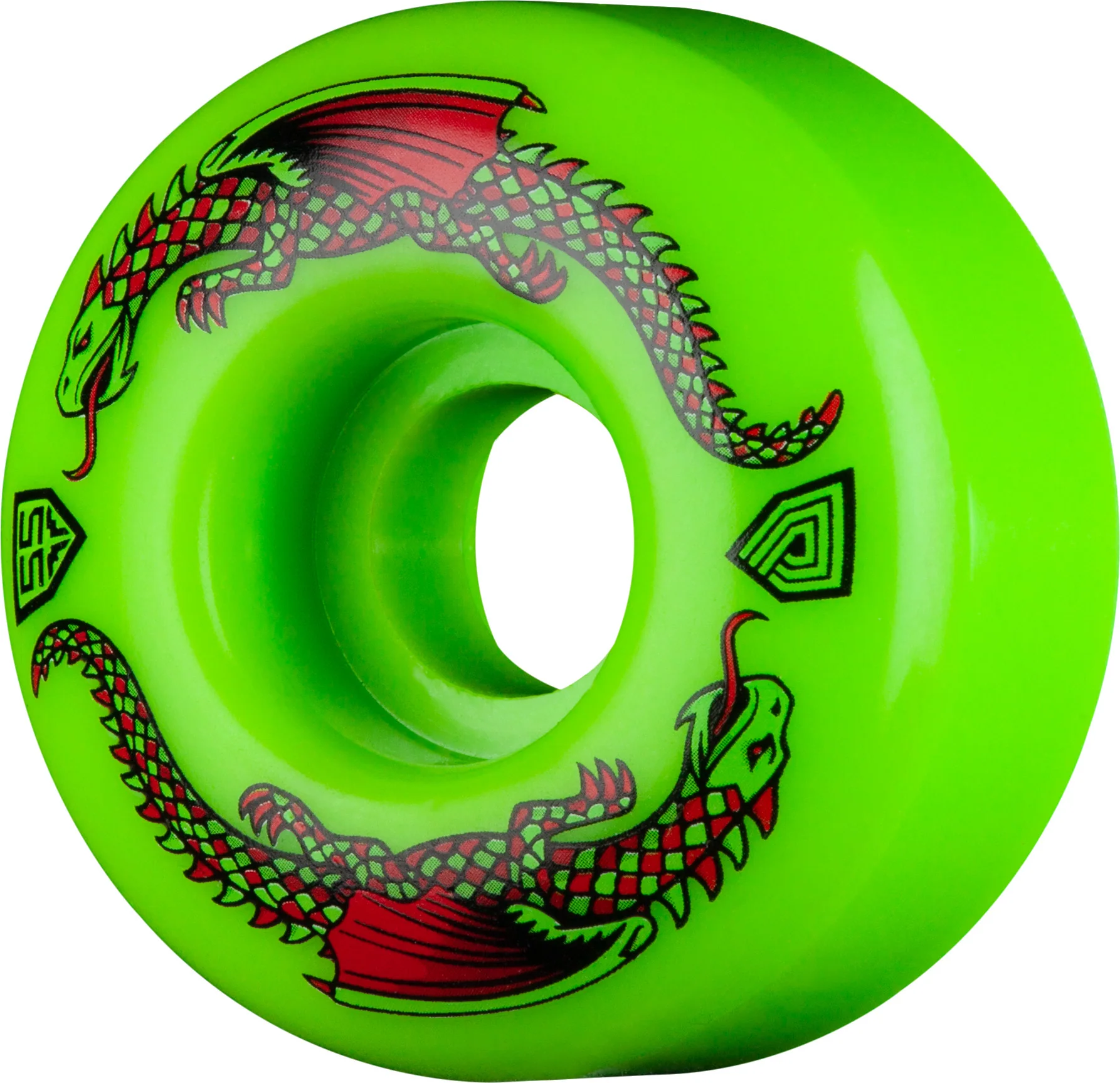 POWELL PERALTA DRAGON FORMULA 55x34MM 93A GREEN