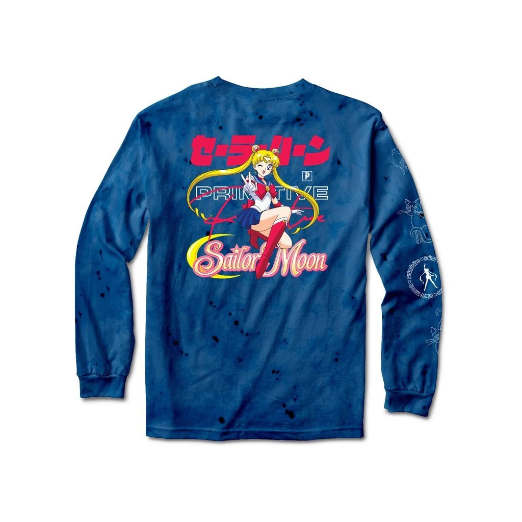 PRIMITIVE SAILOR MOON GUARDIAN WASHED LONG SLEEVE - Image 2