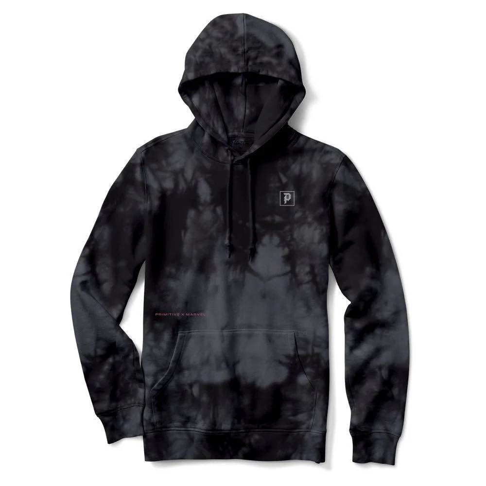 PRIMITIVE VENOM HOODIE WASHED BLACK - Image 2