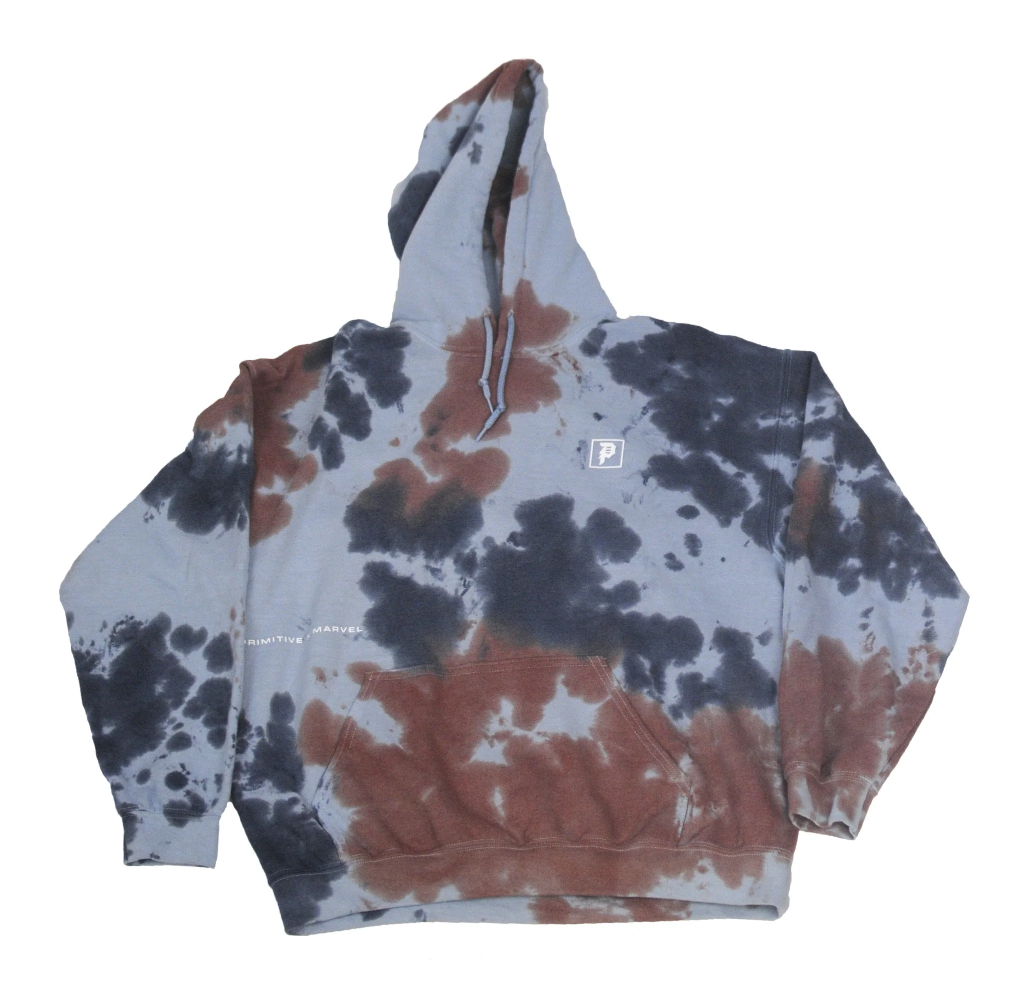 PRIMITIVE VENOM HOODIE WASHED BLUE - Image 3