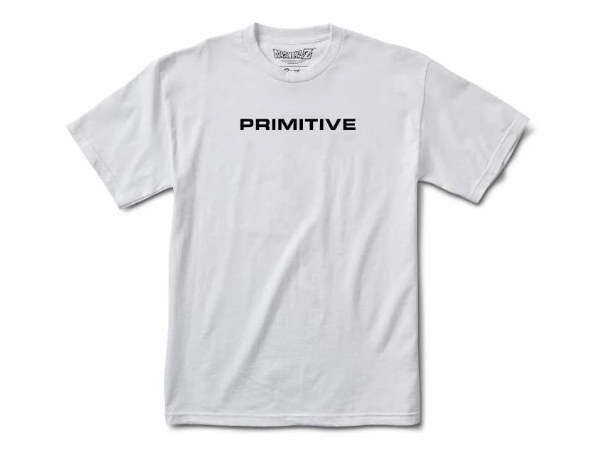 PRIMITIVE X DBZ GOKU POWER UP T-SHIRT WHITE - Image 2