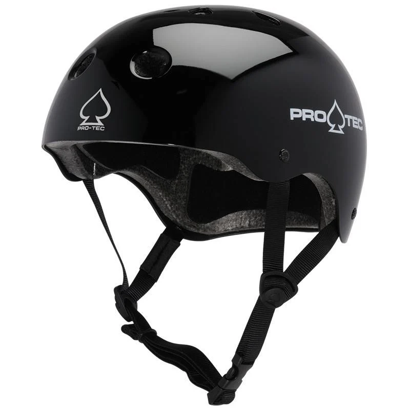 PRO-TEC CLASSIC GLOSS BLACK- HELMET