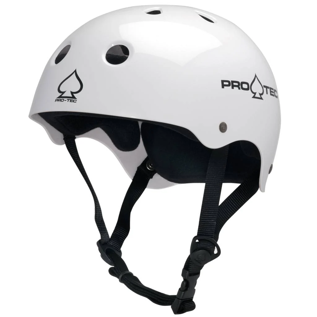 PRO-TEC CLASSIC GLOSS WHITE - HELMET
