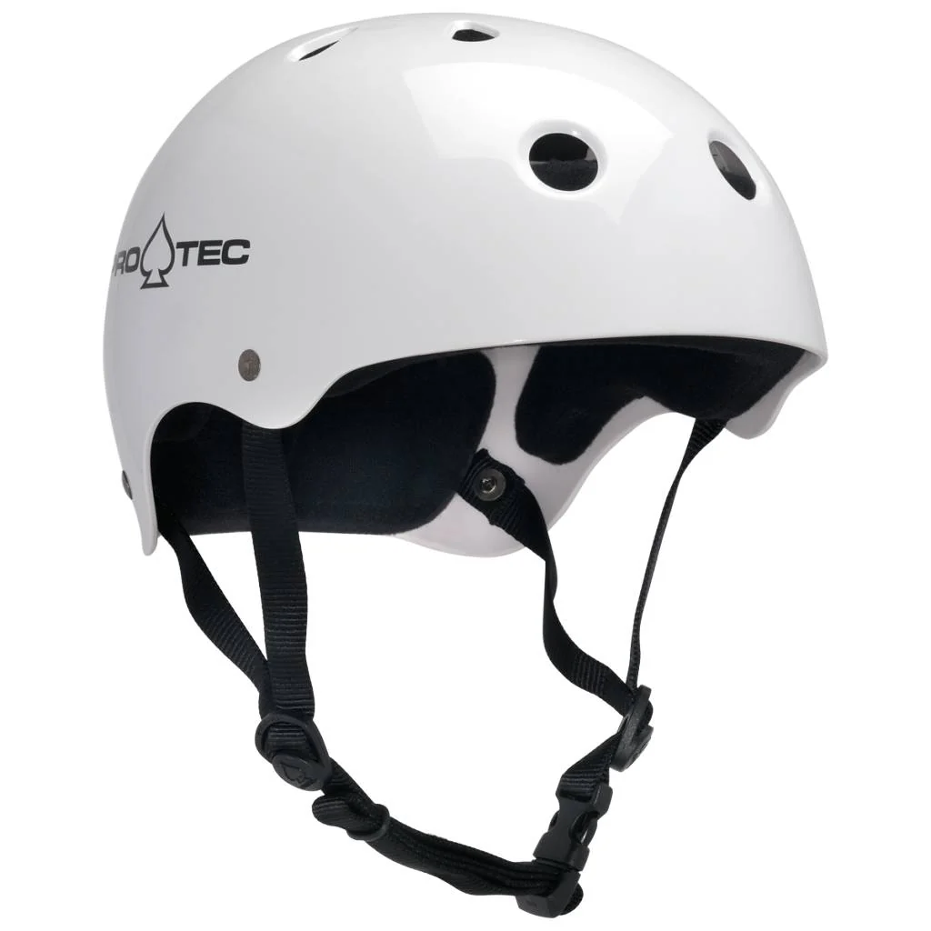 PRO-TEC CLASSIC GLOSS WHITE - HELMET - Image 3