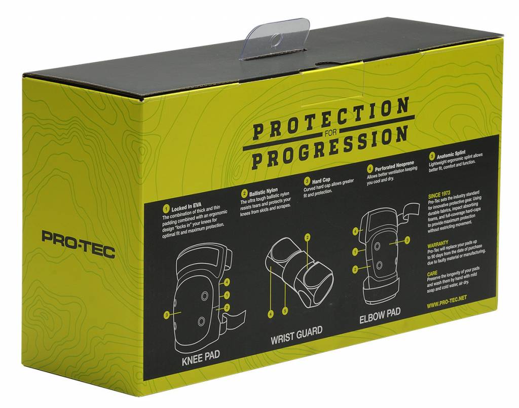 PROTEC JUNIOR 3 PACK (KNEE/ELBOW/WRIST) YS - Image 2
