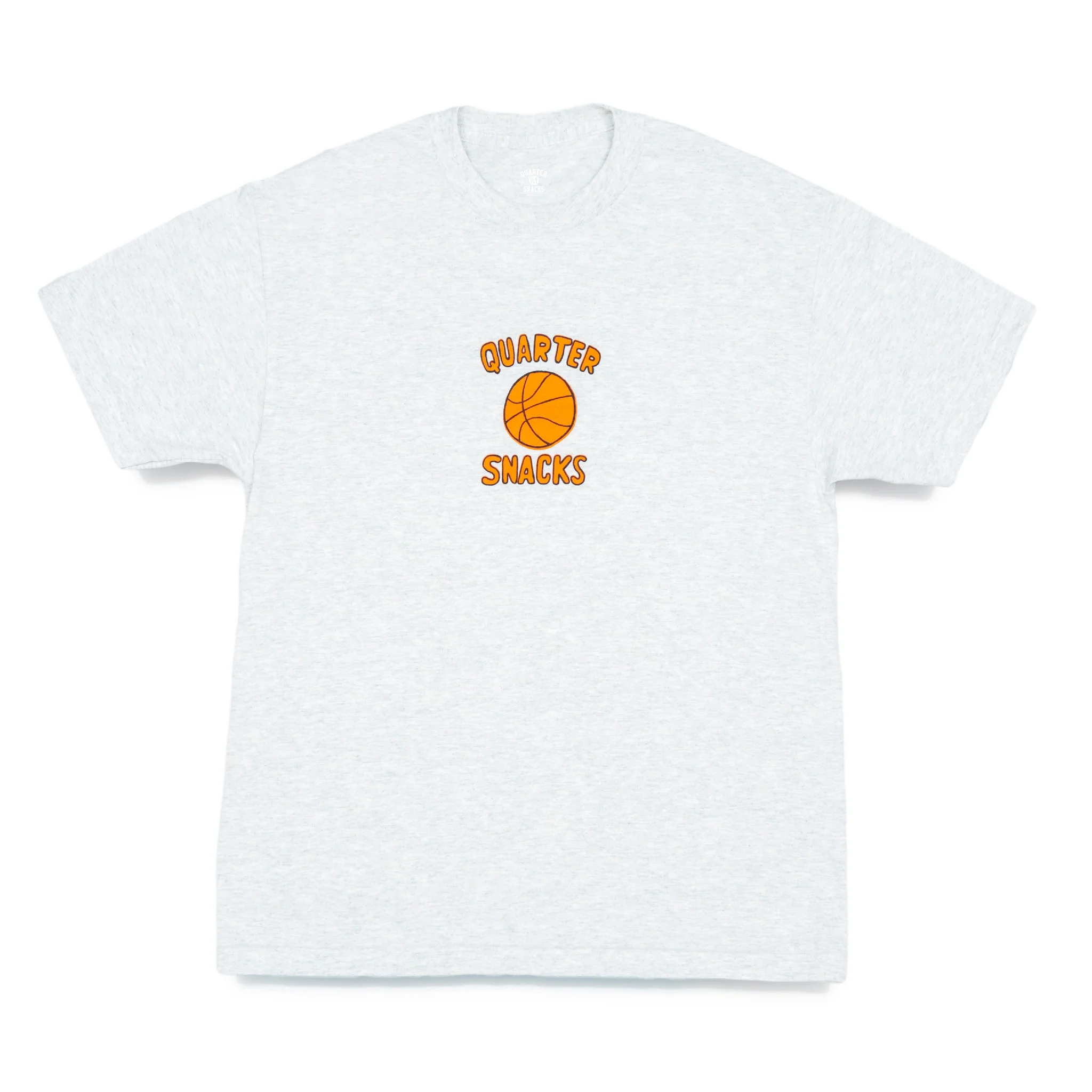 QUARTERSNACKS BALL IS LIFE T-SHIRT ASH GREY