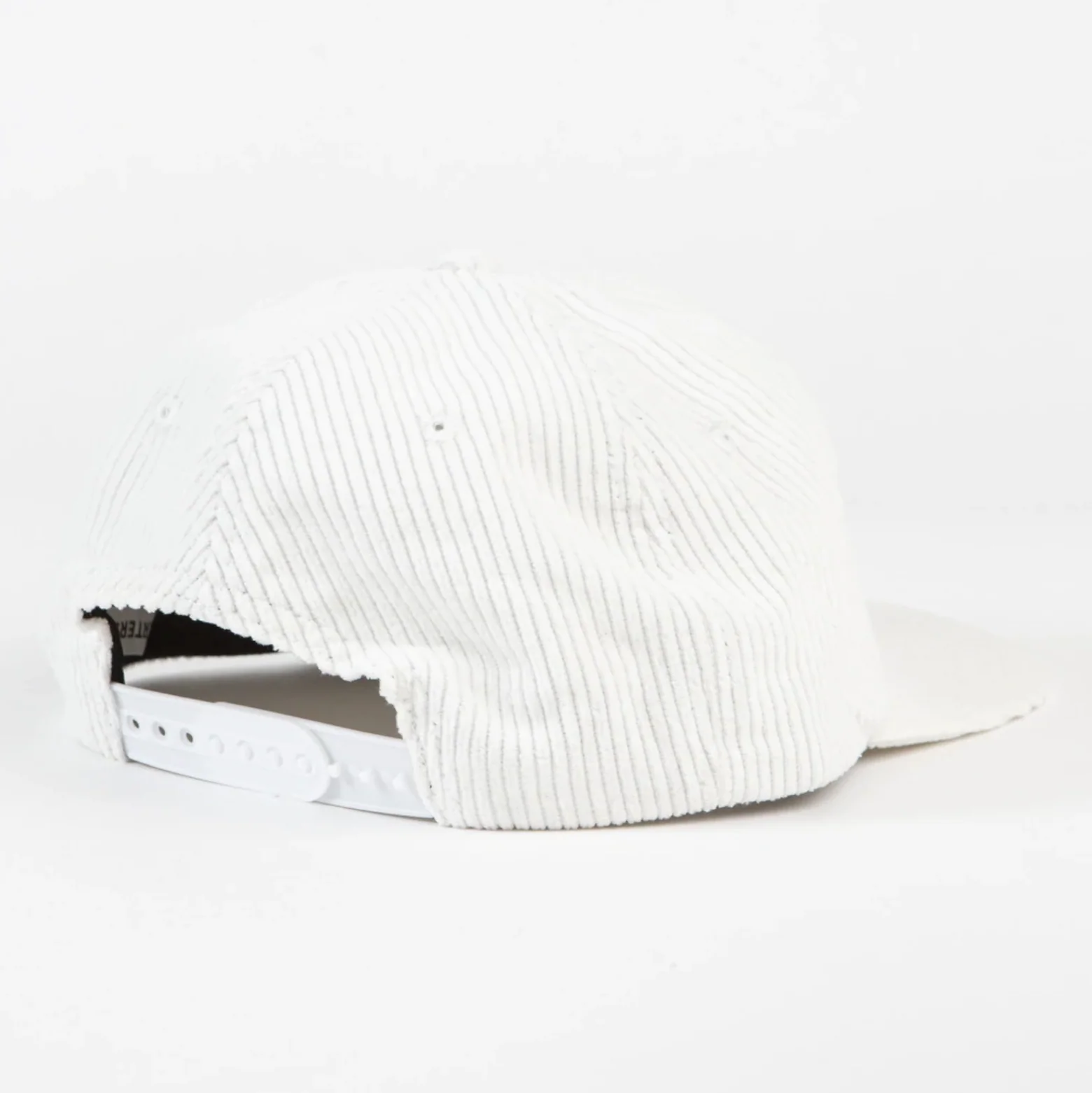 QUARTERSNACKS BALL IS LIFE CORD HAT WHITE - Image 3