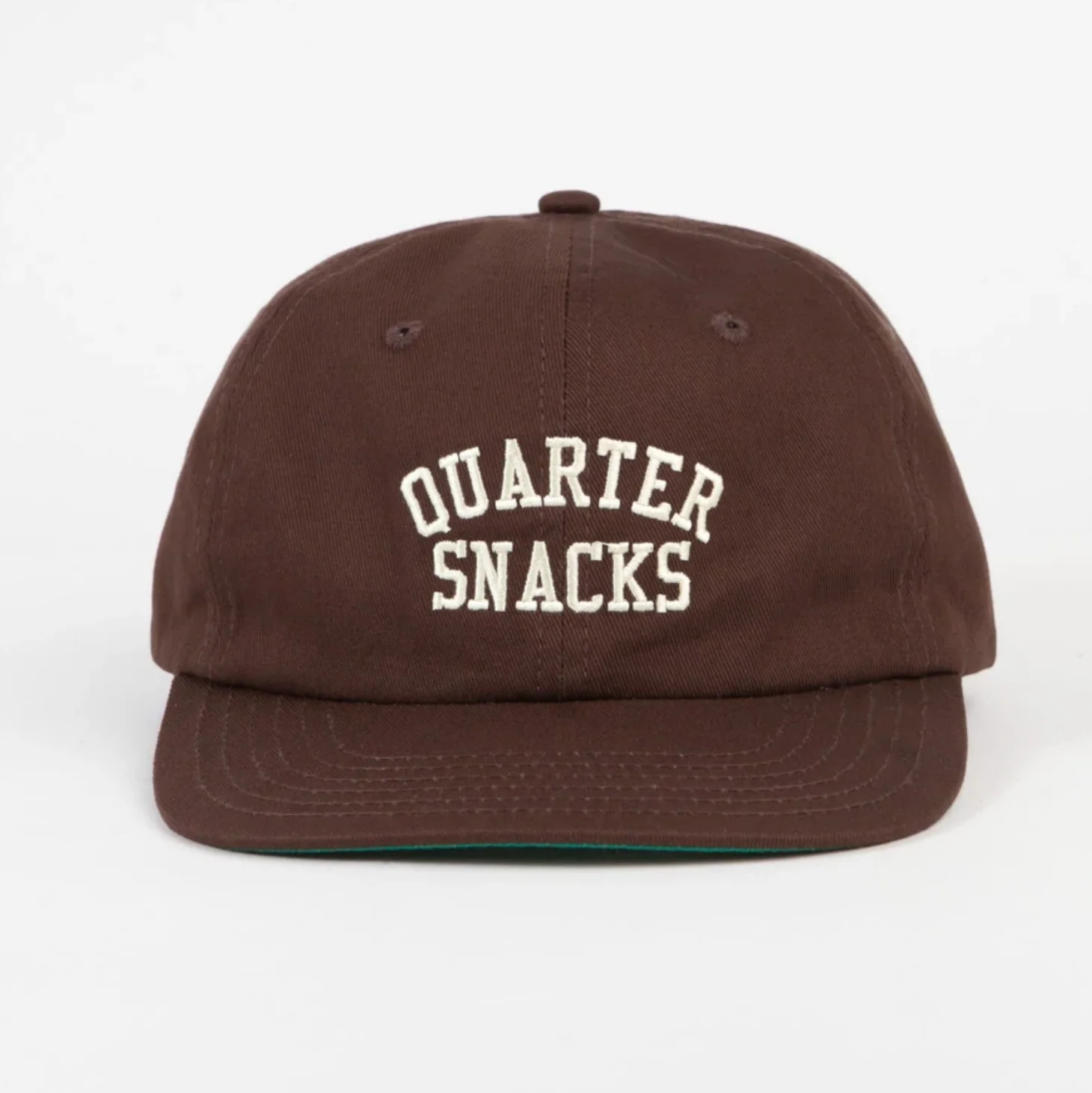 QUARTERSNACKS CLASSIC ARCH CAP BROWN - Image 3