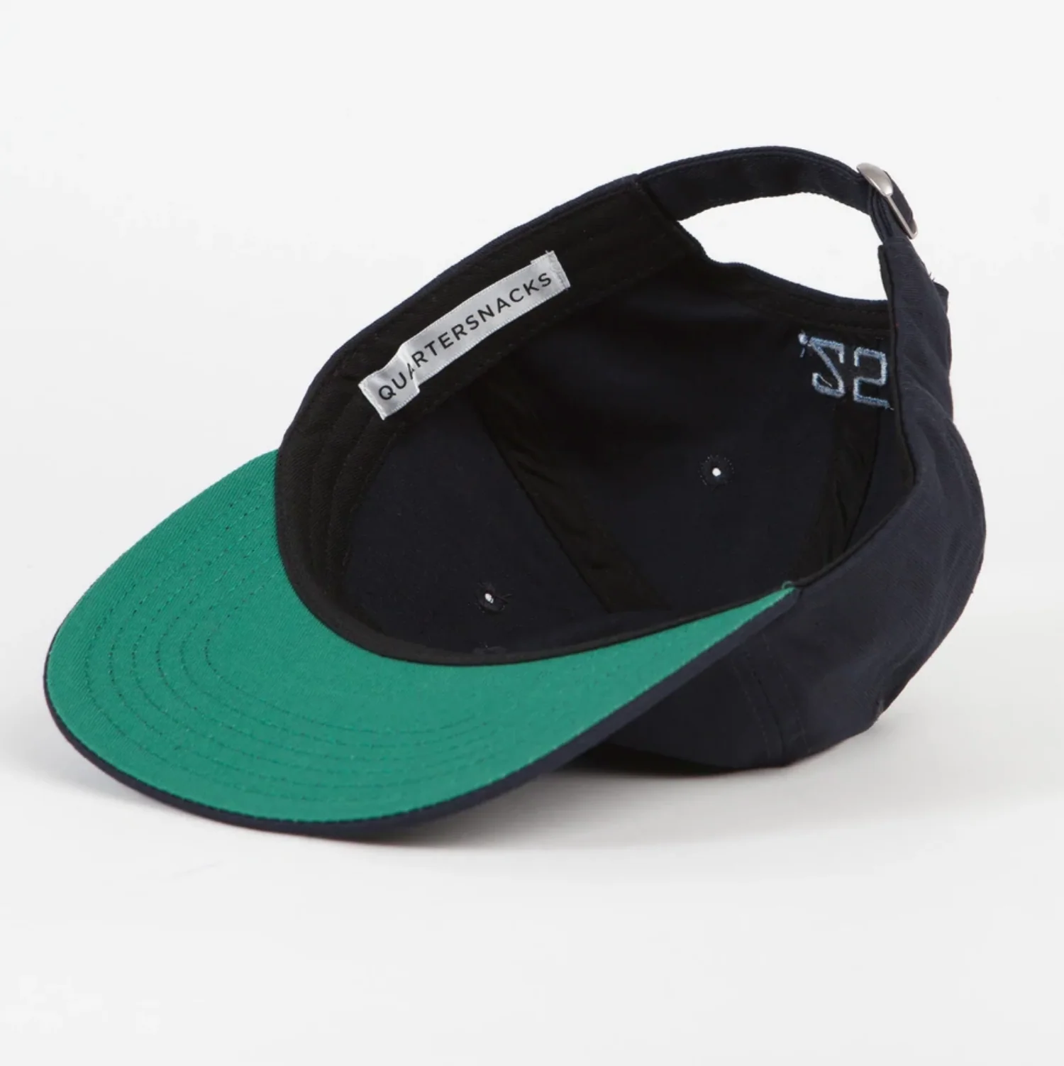 QUARTERSNACKS CLASSIC ARCH CAP NAVY - Image 4