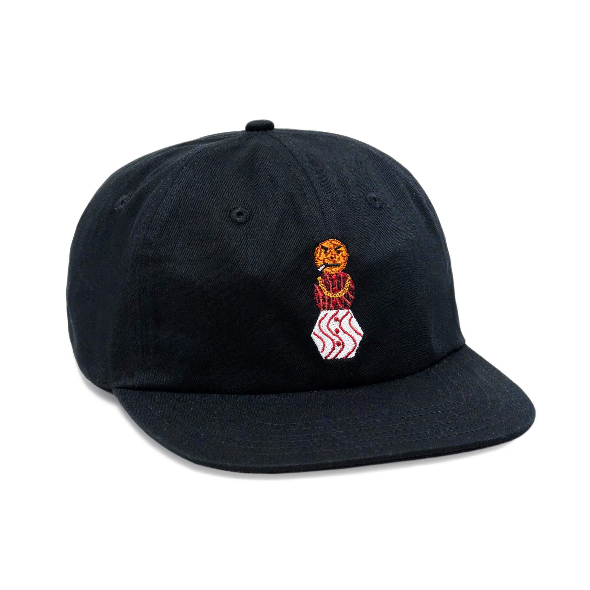 QUARTERSNACKS SNACK MAN CAP BLACK