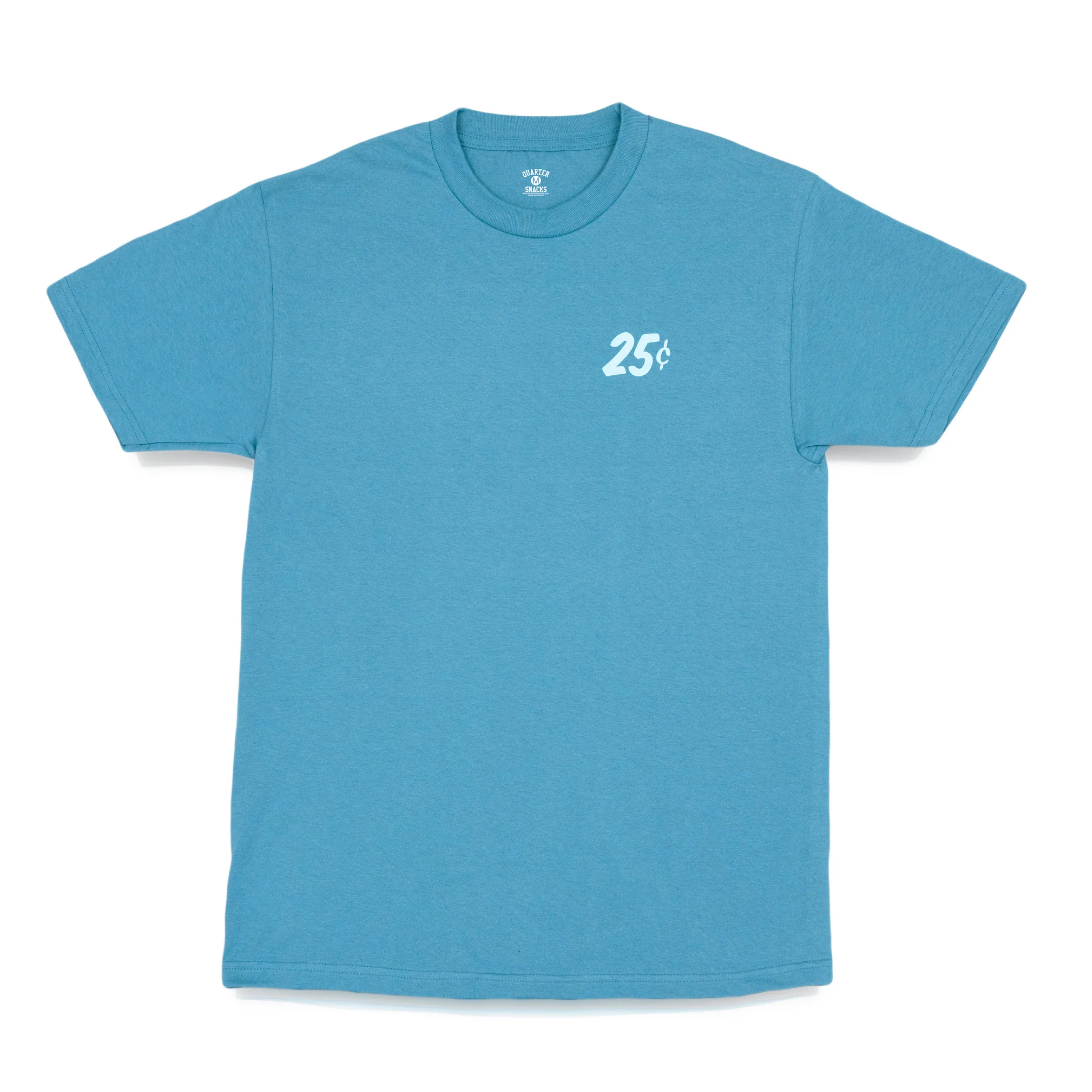 QUARTERSNACKS SNACKMAN T-SHIRT SLATE - Image 2