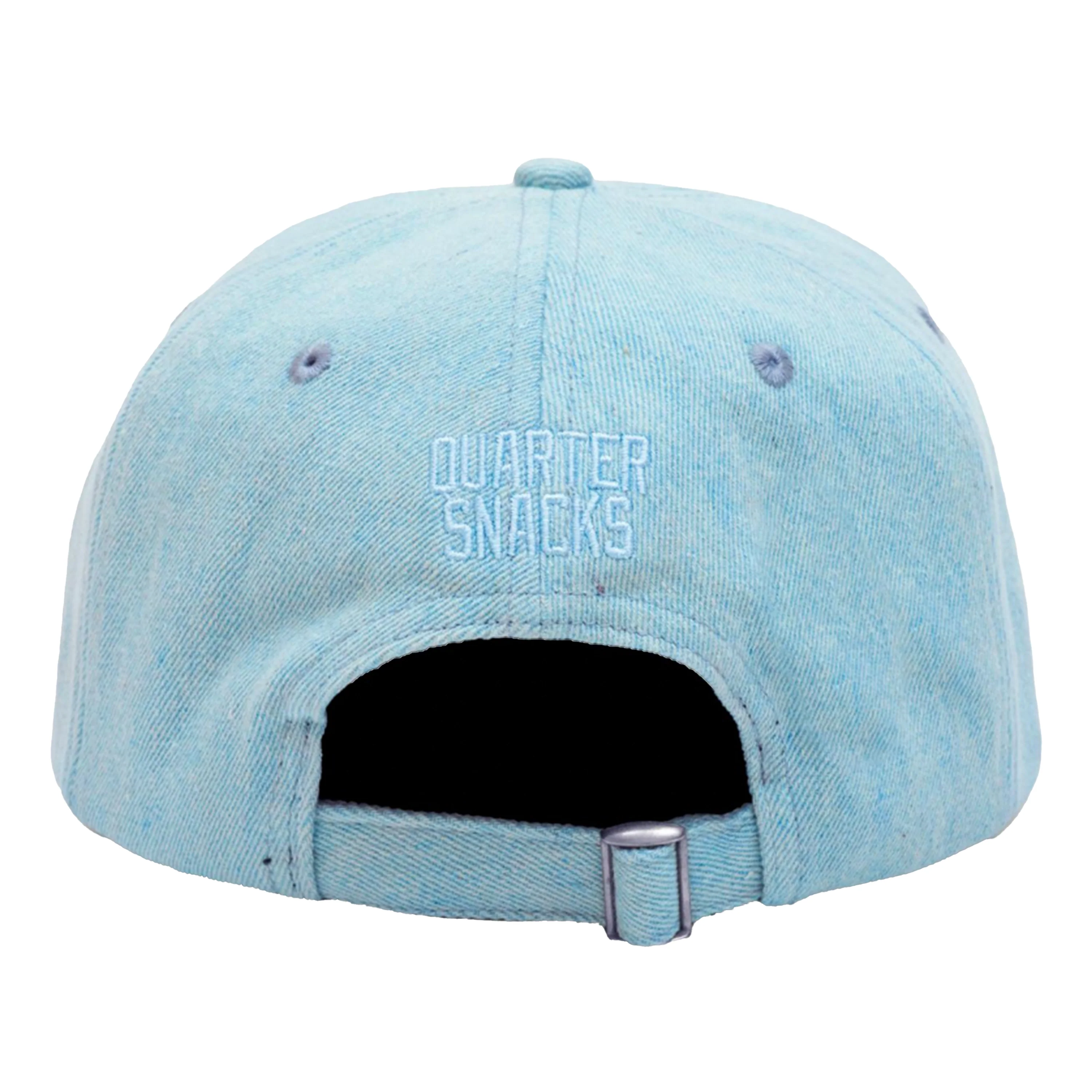 QUARTERSNACKS VARSITY CAP DENIM - Image 2