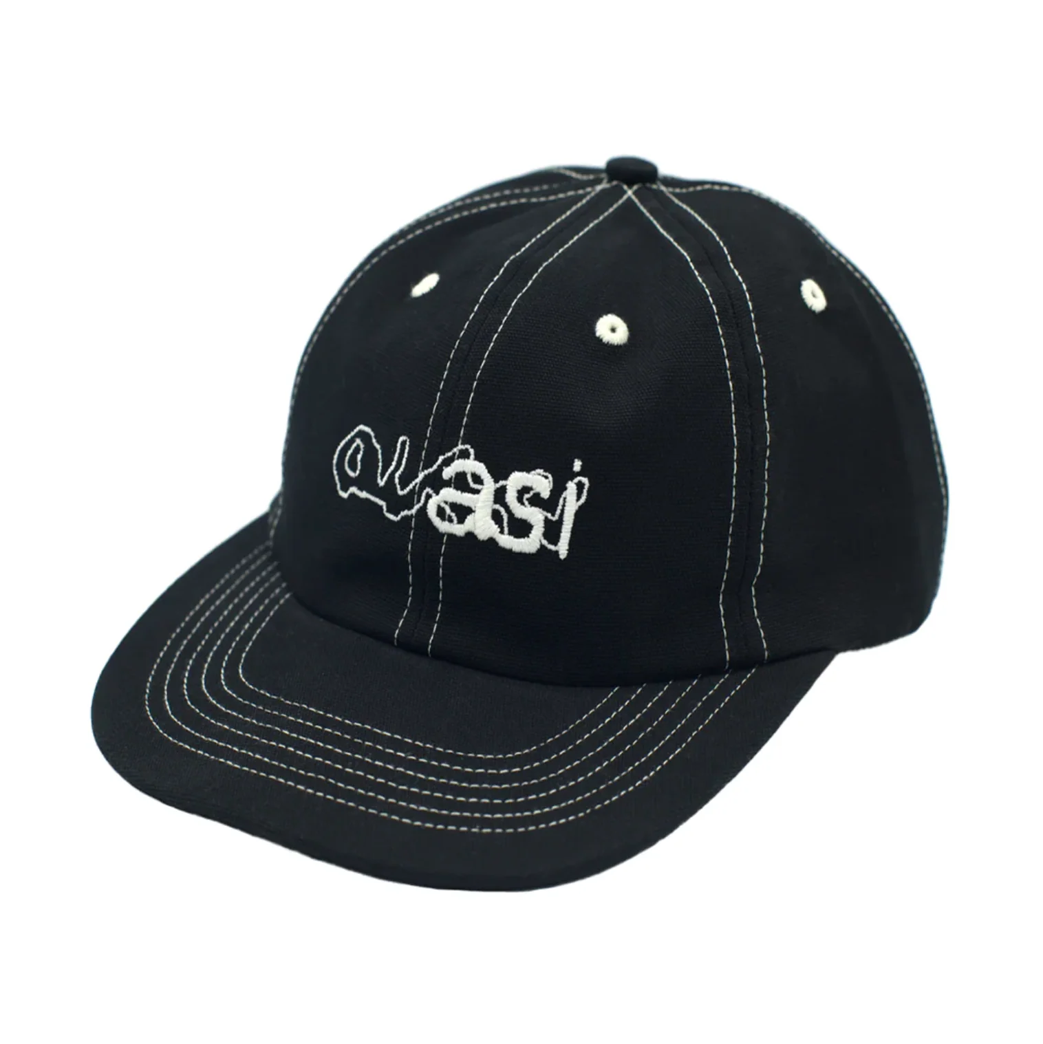 QUASI LOWERCASE HAT BLACK
