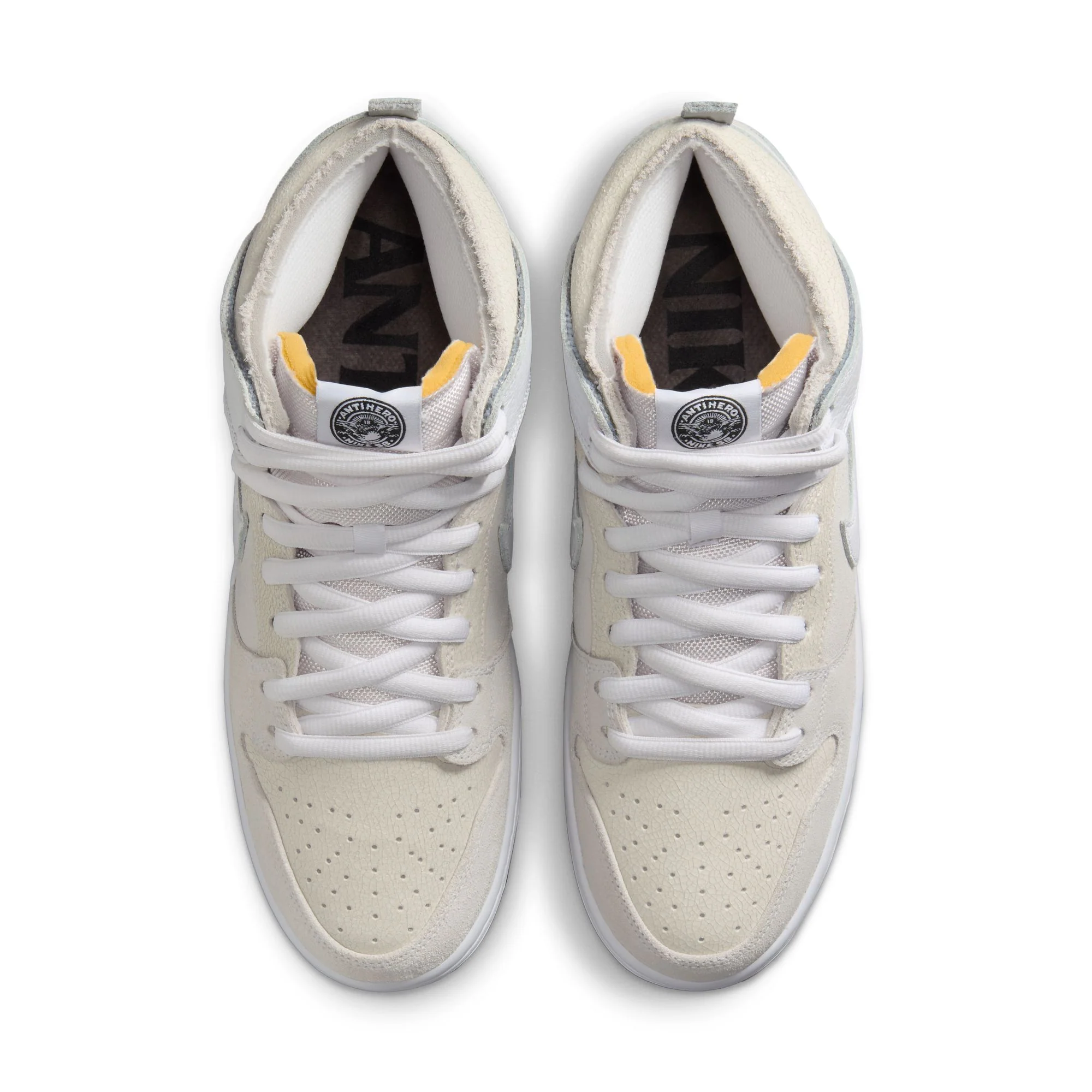 *RAFFLE WINNER* NIKE SB X ANTIHERO DUNK WHITE / WHITE-BLACK - Image 5