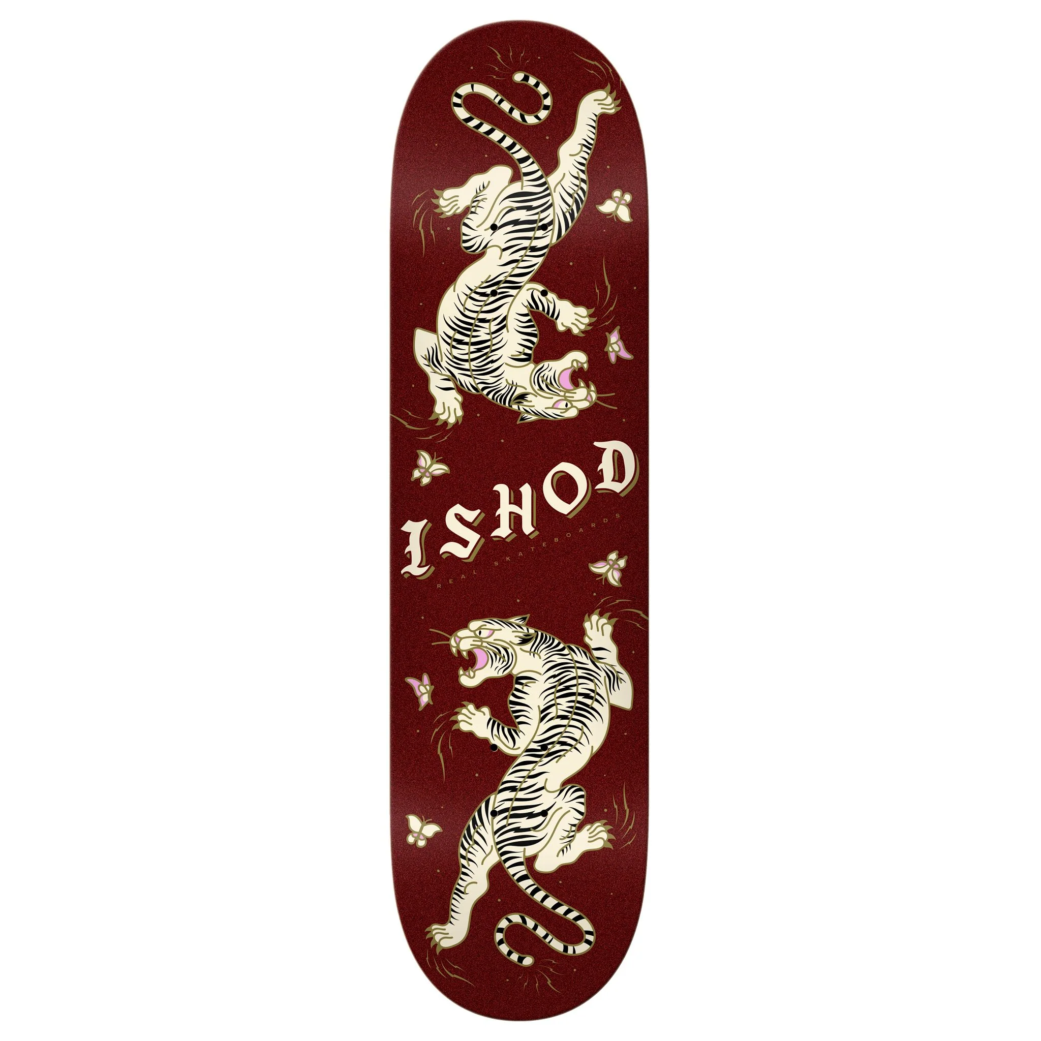 REAL ISHOD CAT SCRATCH GLITTER TWIN TAIL RED