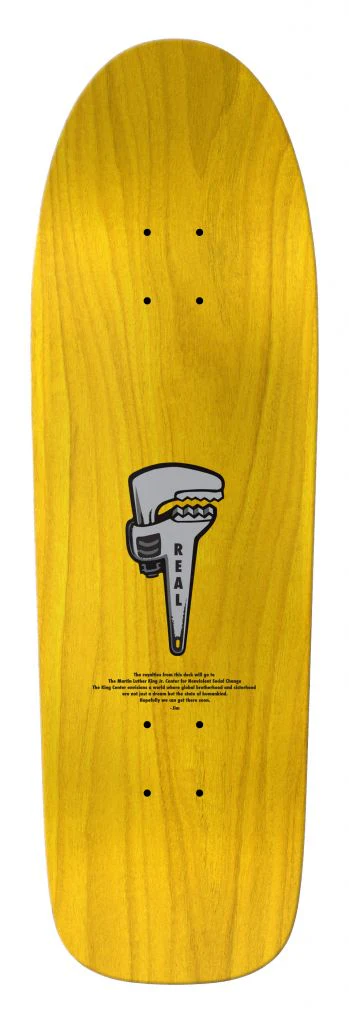 REAL JIM THIEBAUD "WRENCH JUSTICE" 9.75 SHAPED - Image 2