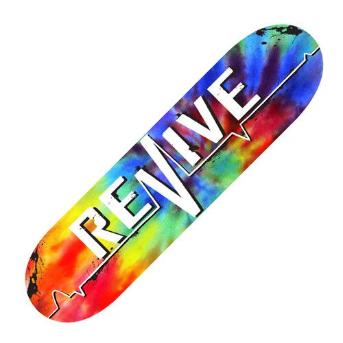 REVIVE SKATEBOARDS TIE DYE LIFELINE