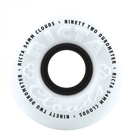 RICTA CLOUDS 92a 54mm WHITE/BLACK